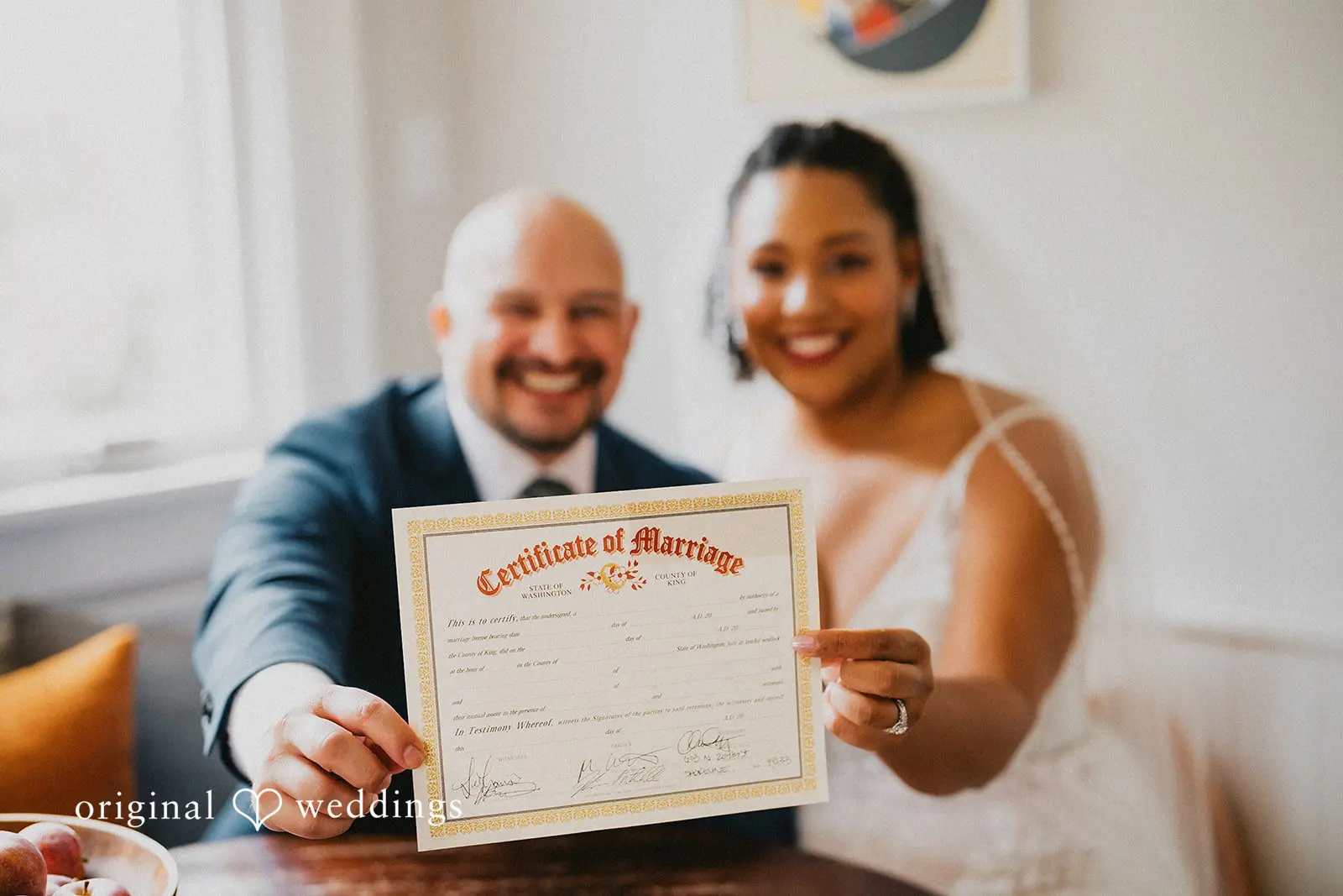 Kiara + Paul Washington Backyard Wedding // Kiara & Paul -