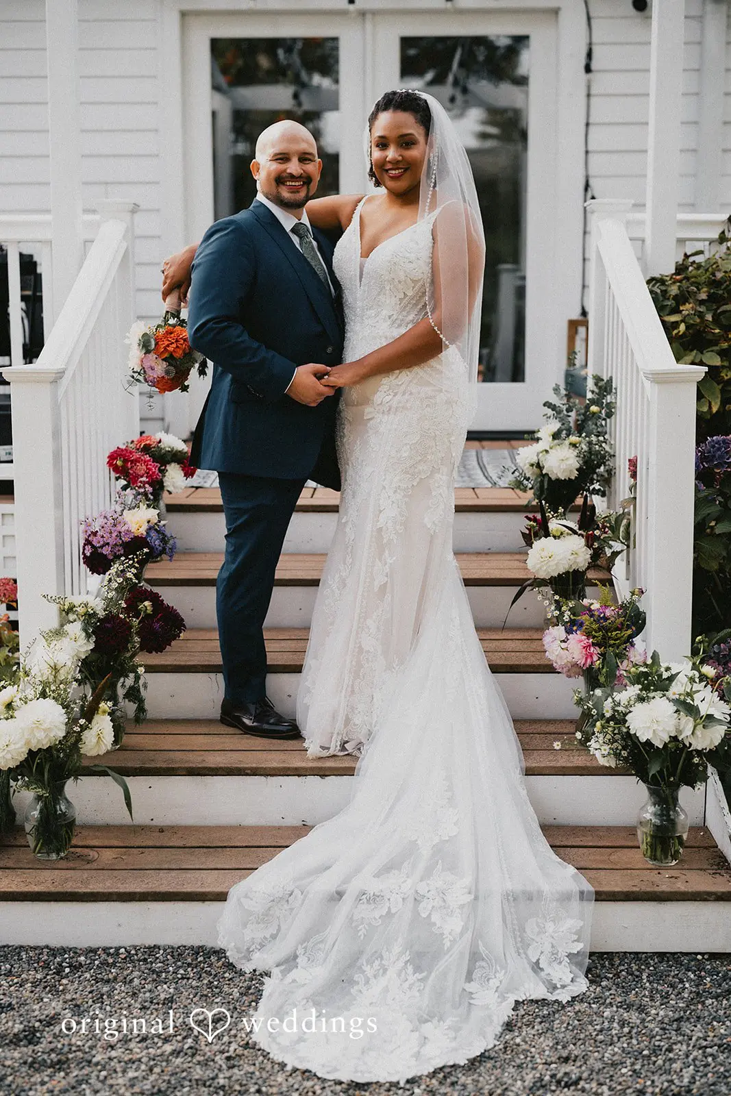 Kiara + Paul Washington Backyard Wedding // Kiara & Paul -