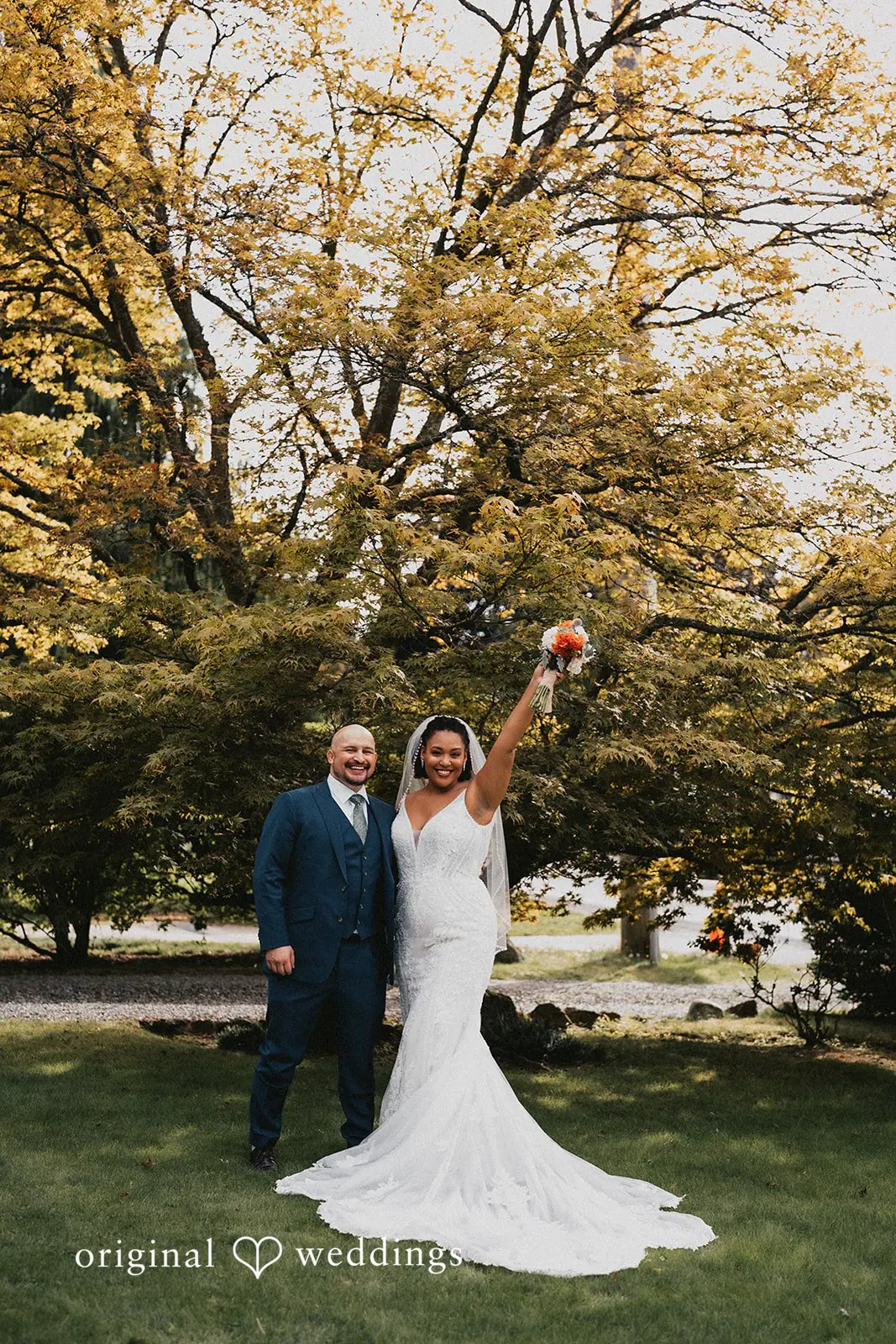 Kiara + Paul Washington Backyard Wedding // Kiara & Paul -