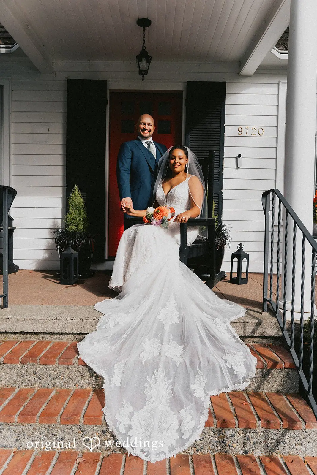 Kiara + Paul Washington Backyard Wedding // Kiara & Paul -