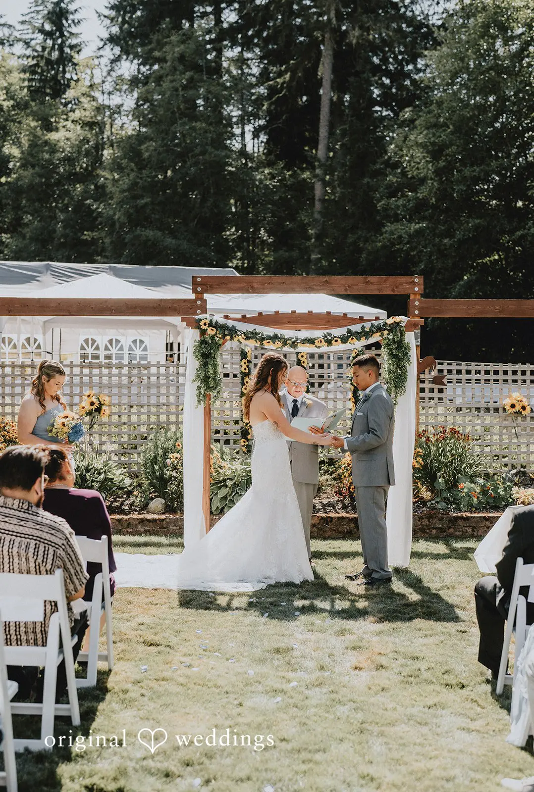 Washington Backyard Wedding // Maranda & Jose -