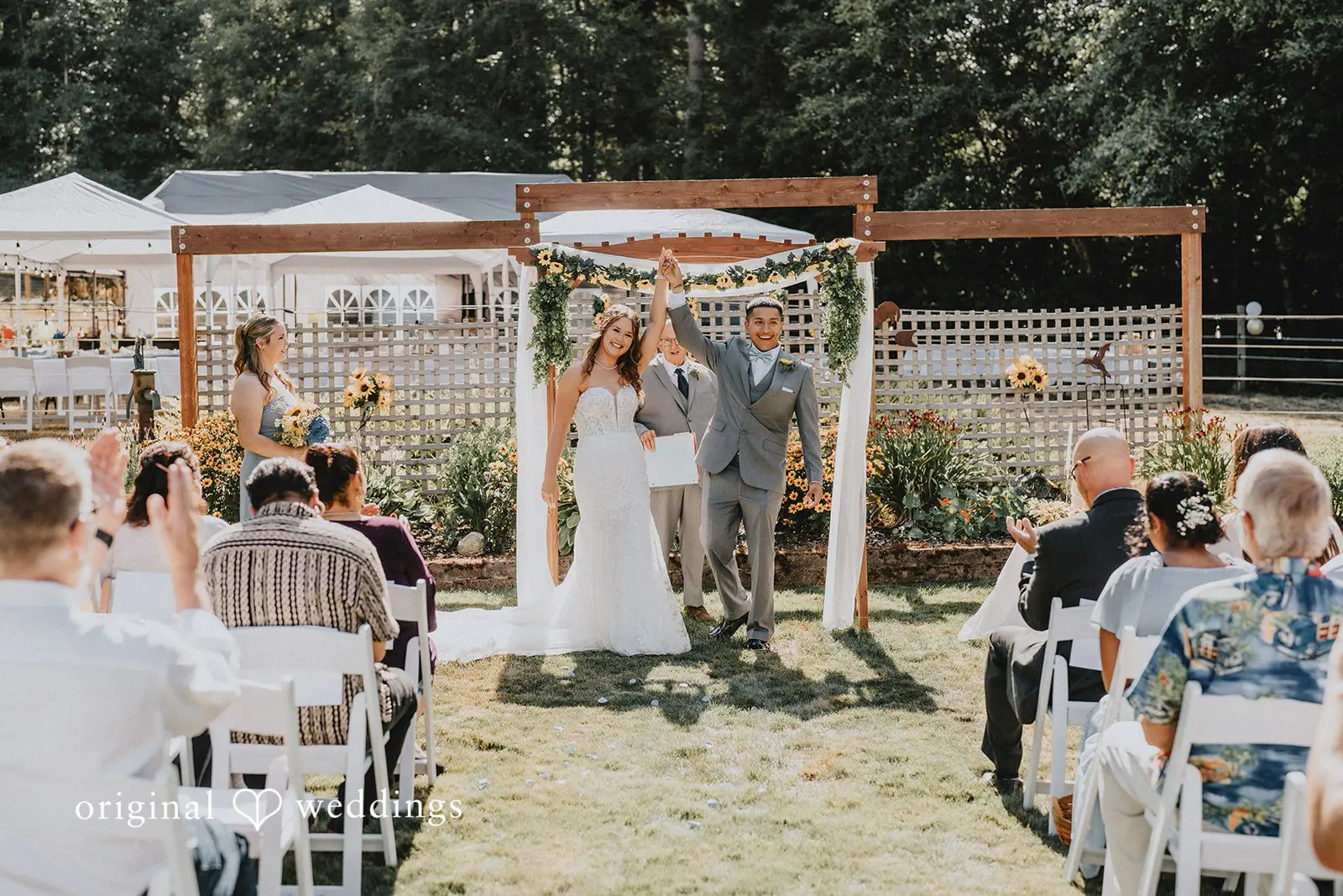 Washington Backyard Wedding // Maranda & Jose -