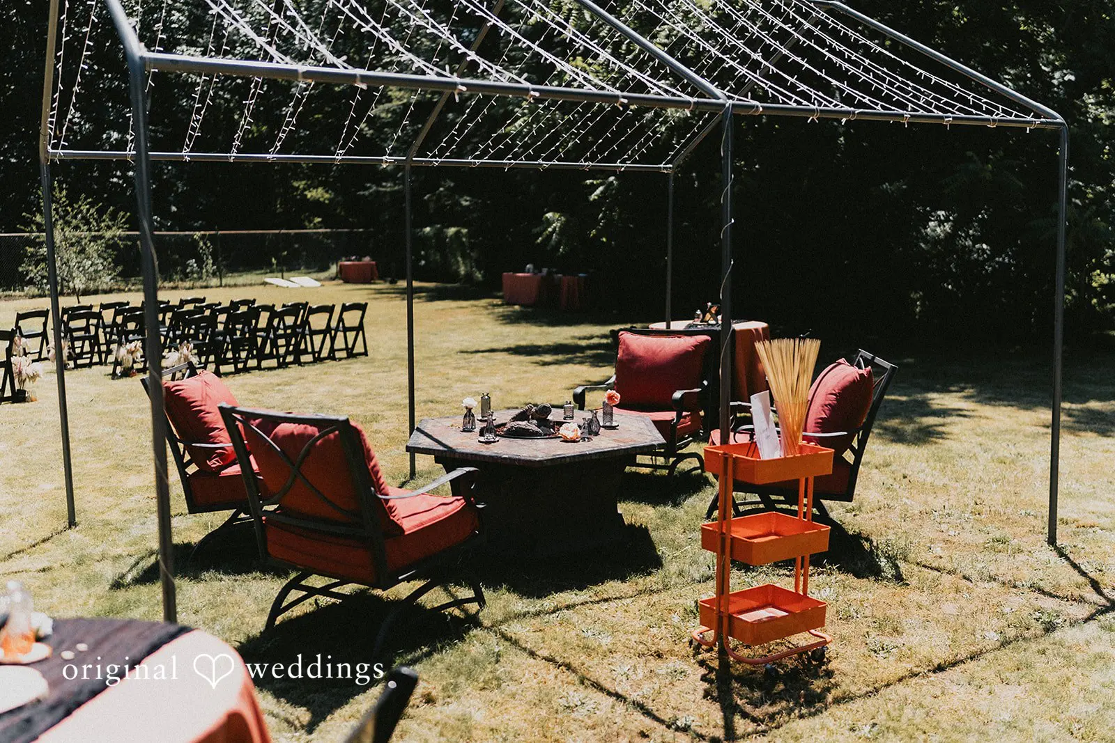 Melanie + Darian Washington Backyard Wedding // Melanie & Darian -