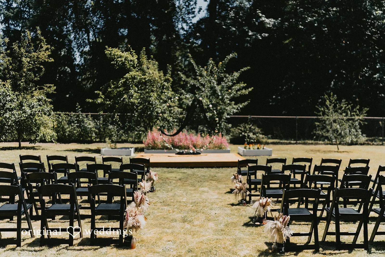 Melanie + Darian Washington Backyard Wedding // Melanie & Darian -