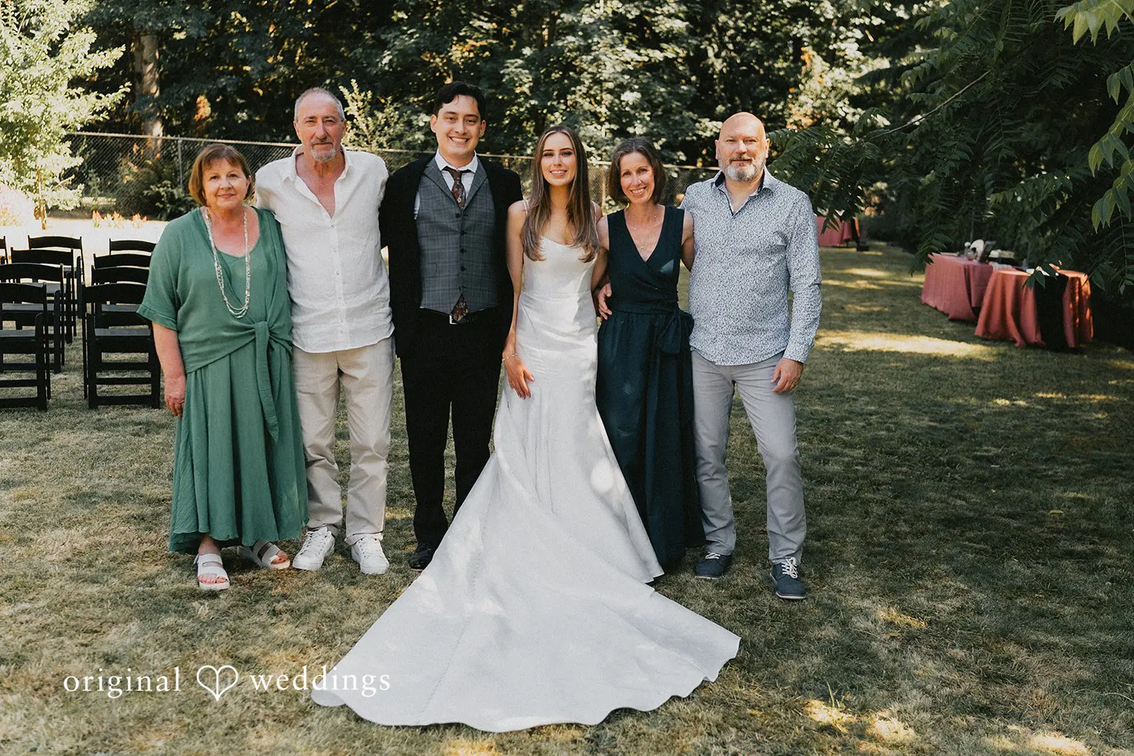 Melanie + Darian Washington Backyard Wedding // Melanie & Darian -