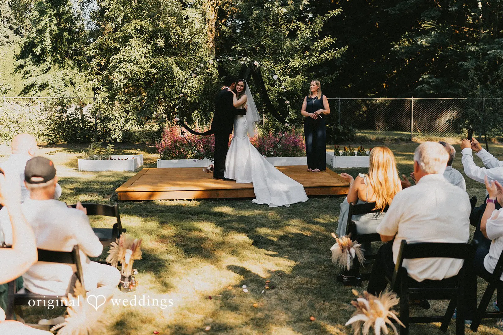 Melanie + Darian Washington Backyard Wedding // Melanie & Darian -