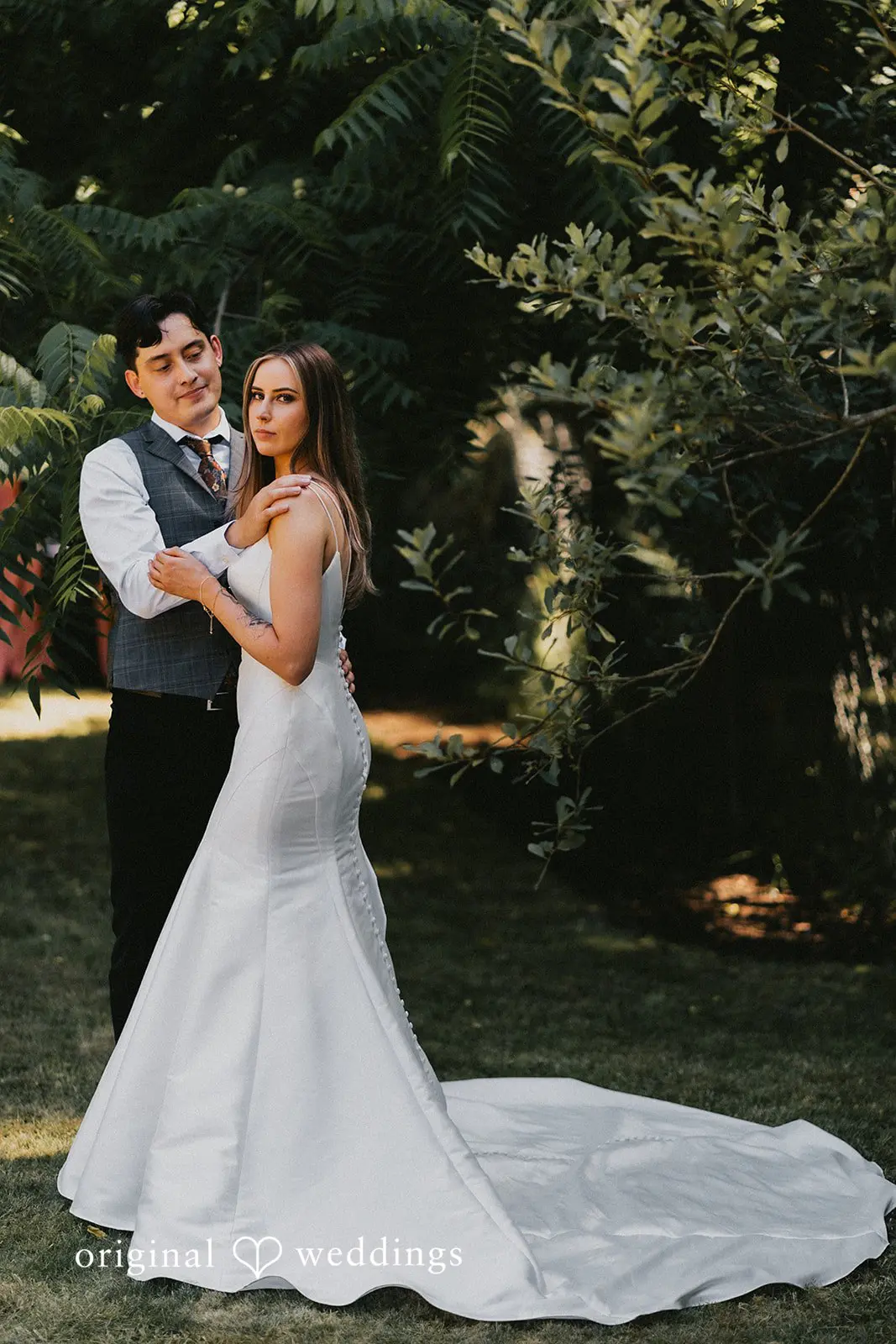 Melanie + Darian Washington Backyard Wedding // Melanie & Darian -