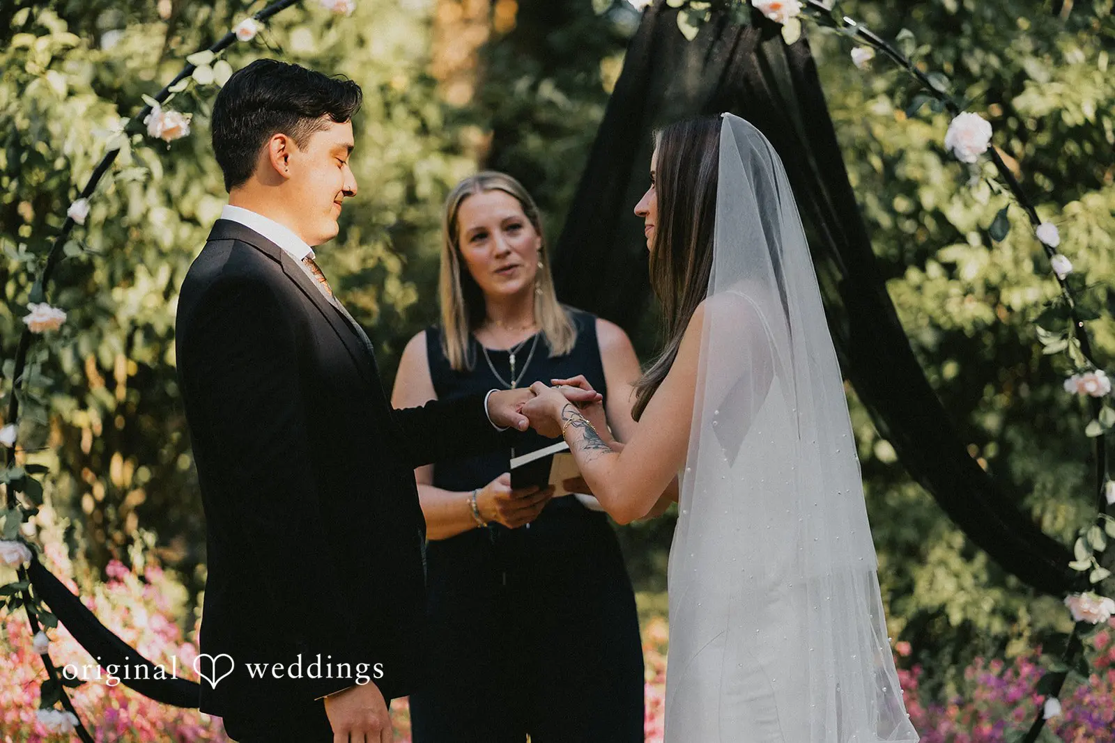 Melanie + Darian Washington Backyard Wedding // Melanie & Darian -