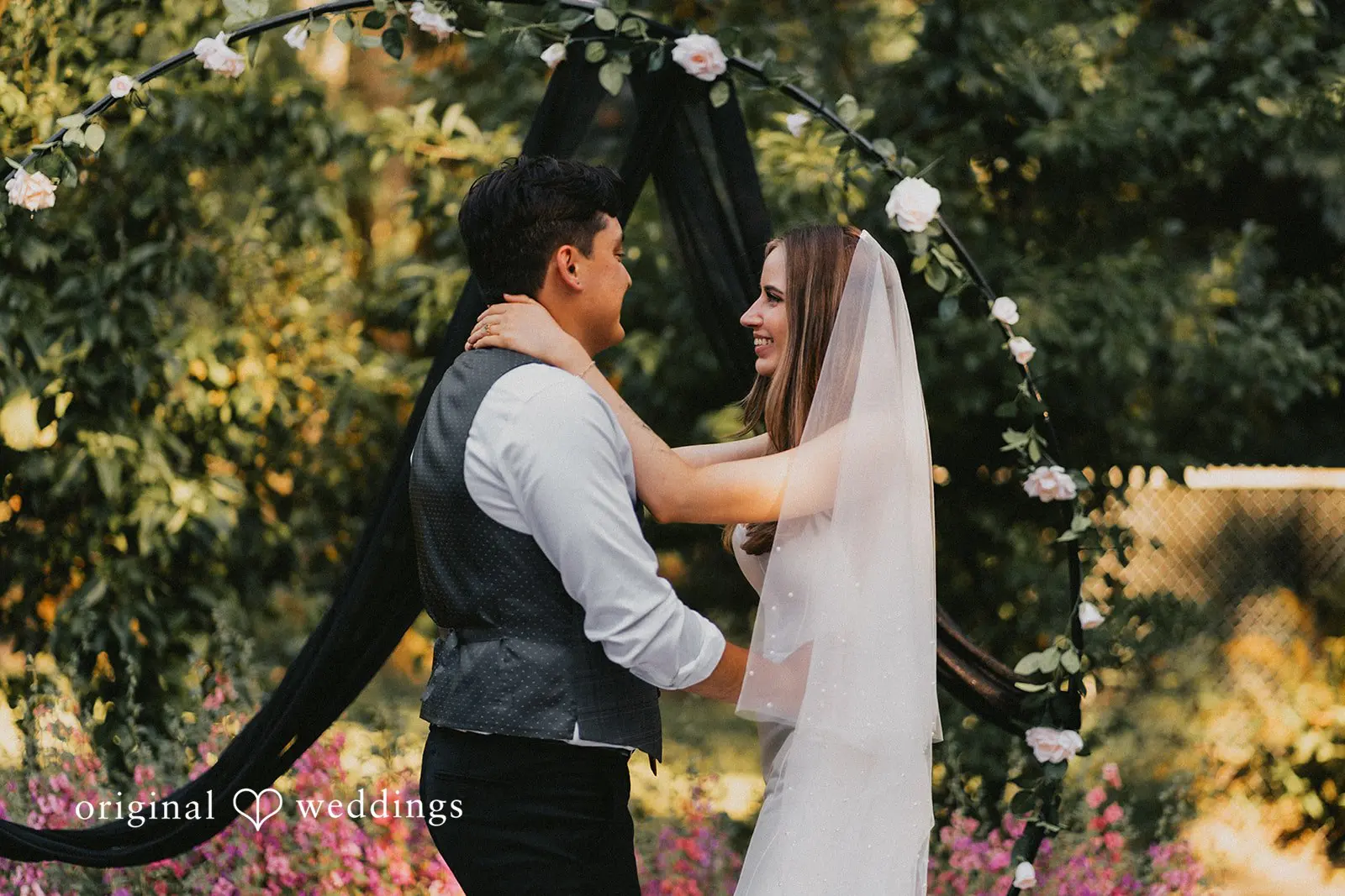 Melanie + Darian Washington Backyard Wedding // Melanie & Darian -