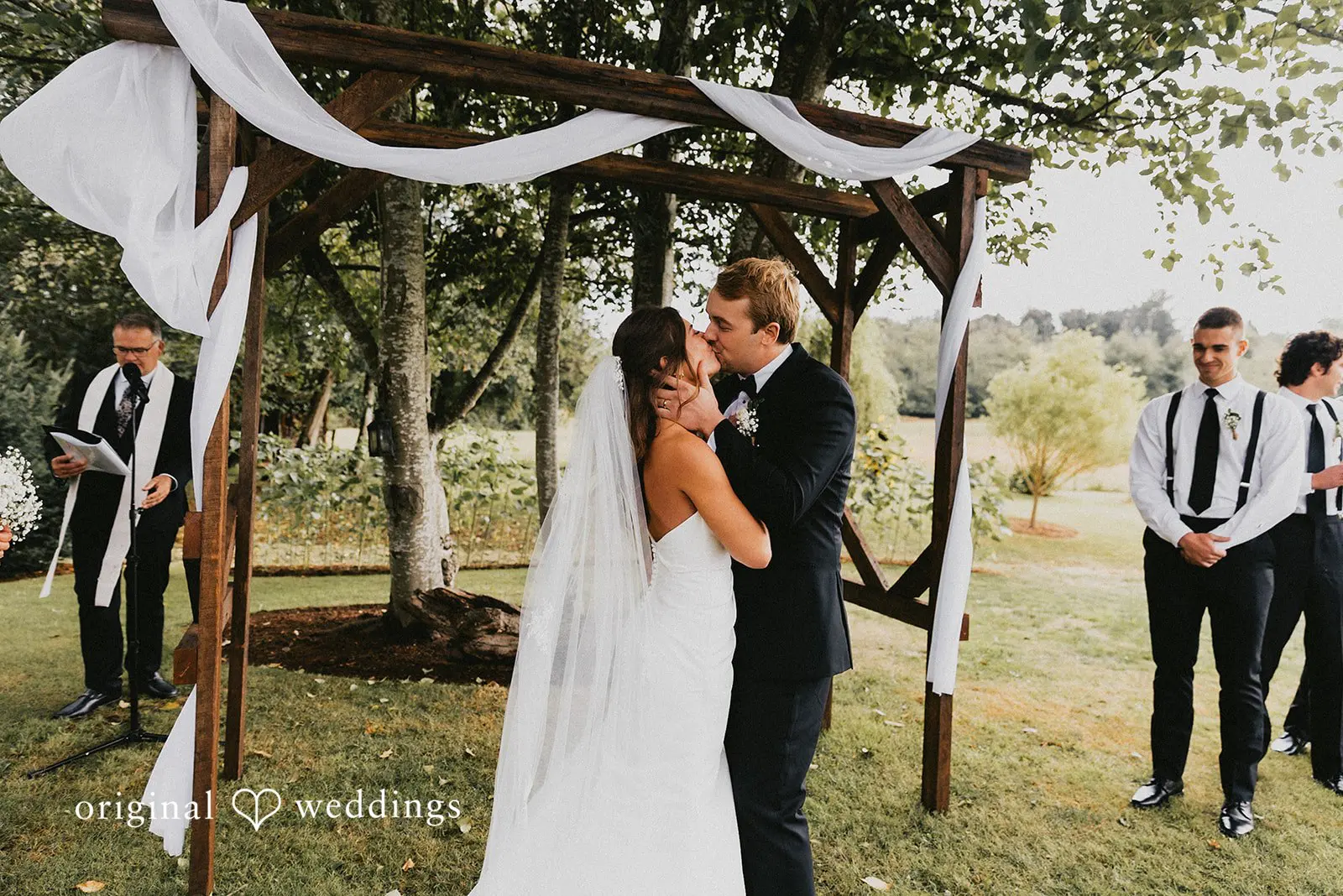 Olivia + Reid Washington Backyard Wedding // Olivia & Reid -