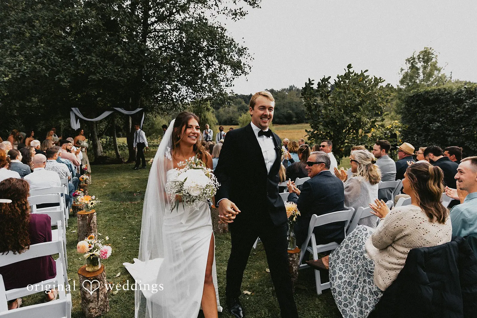 Olivia + Reid Washington Backyard Wedding // Olivia & Reid -