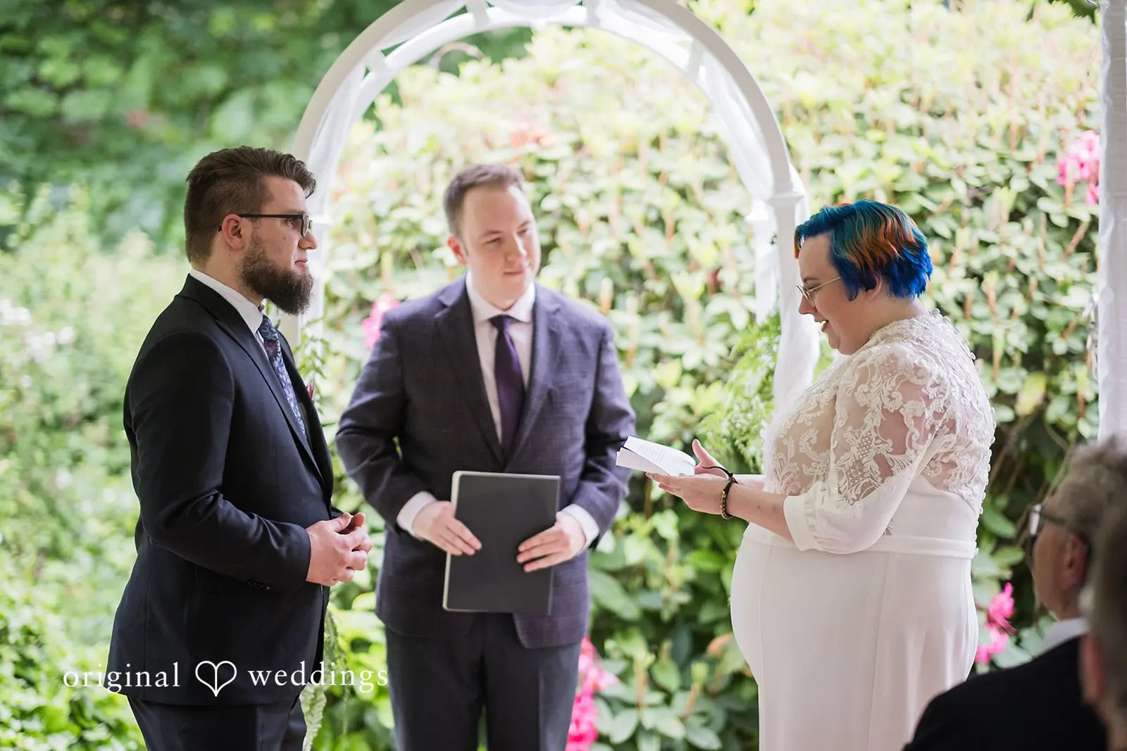 David + Avida Washington Backyard Wedding // David & Avida -