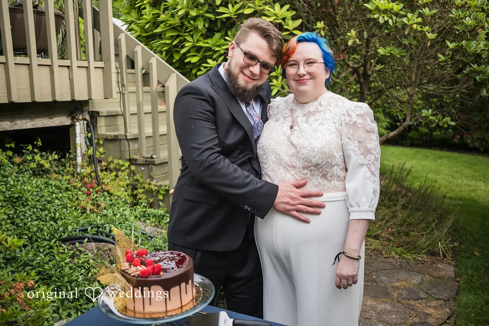 David + Avida Washington Backyard Wedding // David & Avida -