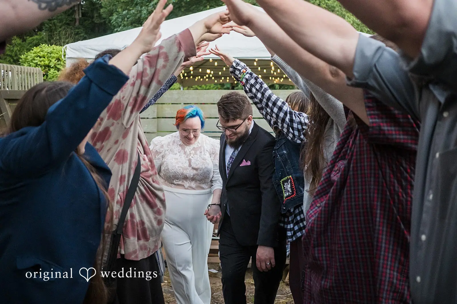 David + Avida Washington Backyard Wedding // David & Avida -