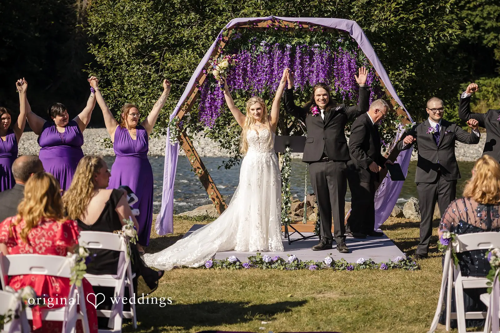 Lily + Nathaniel Washington Backyard Wedding // Lily & Nathaniel -