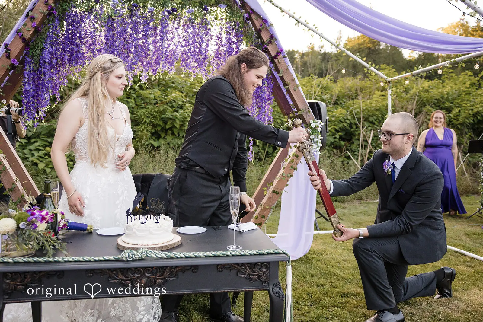 Lily + Nathaniel Washington Backyard Wedding // Lily & Nathaniel -
