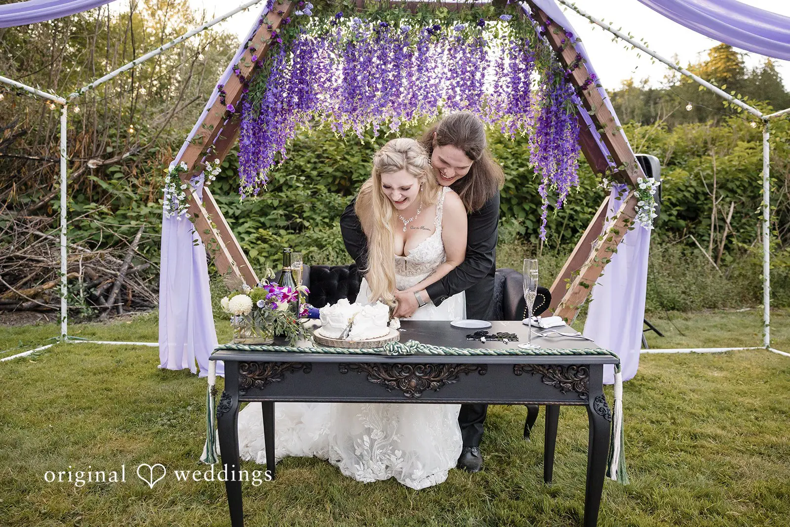 Lily + Nathaniel Washington Backyard Wedding // Lily & Nathaniel -