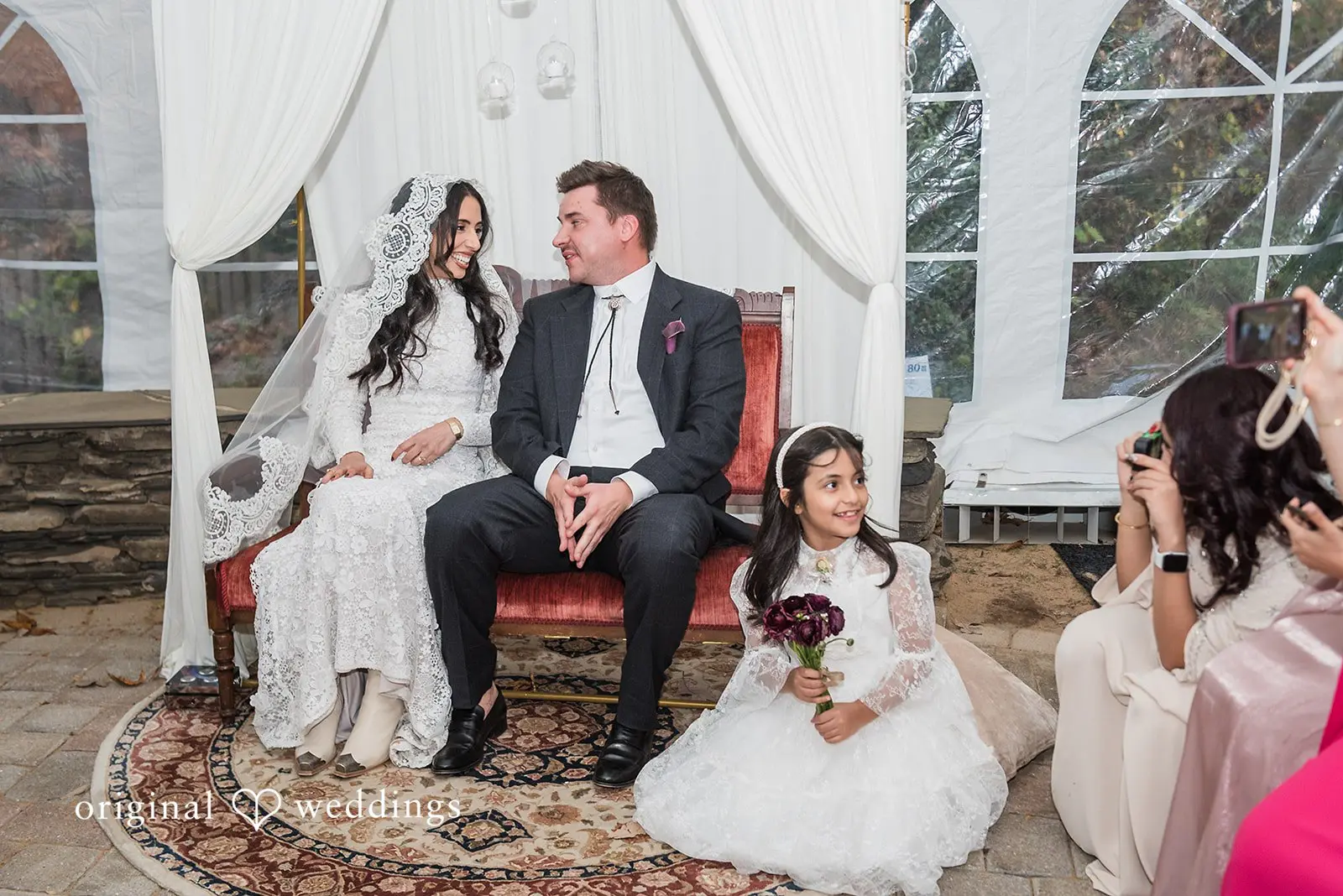 Zainab + Eric Washington, DC Backyard Wedding // Zainab & Eric -