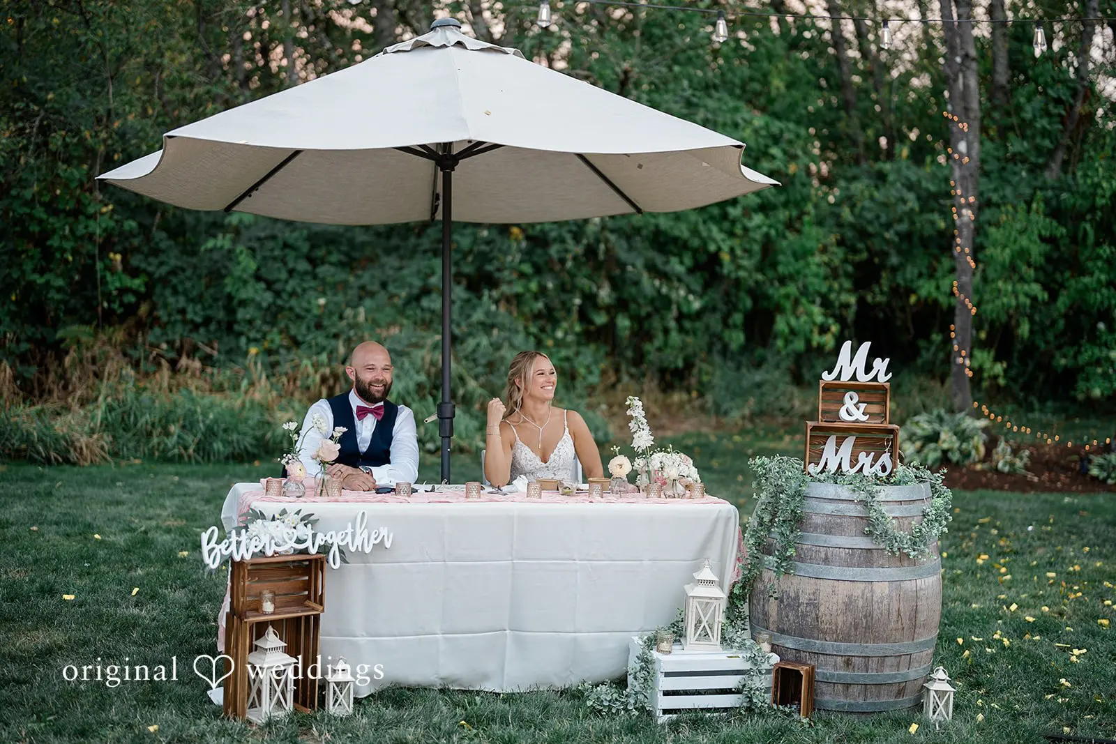 Shawnell + Brady Washington Backyard Wedding // Shawnell & Brady -