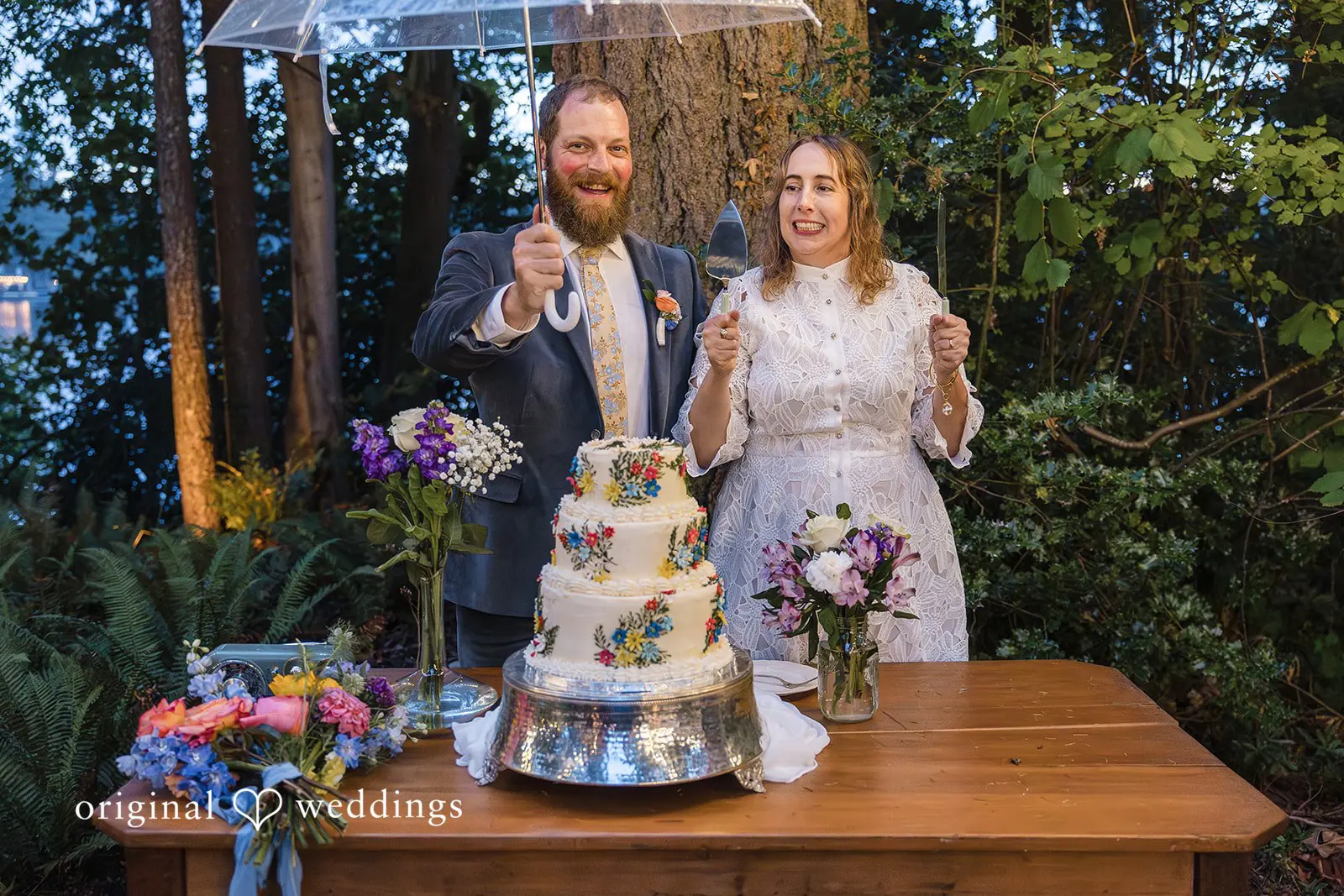 Rhianon + Dennis Washington Backyard Wedding // Rhianon & Dennis -