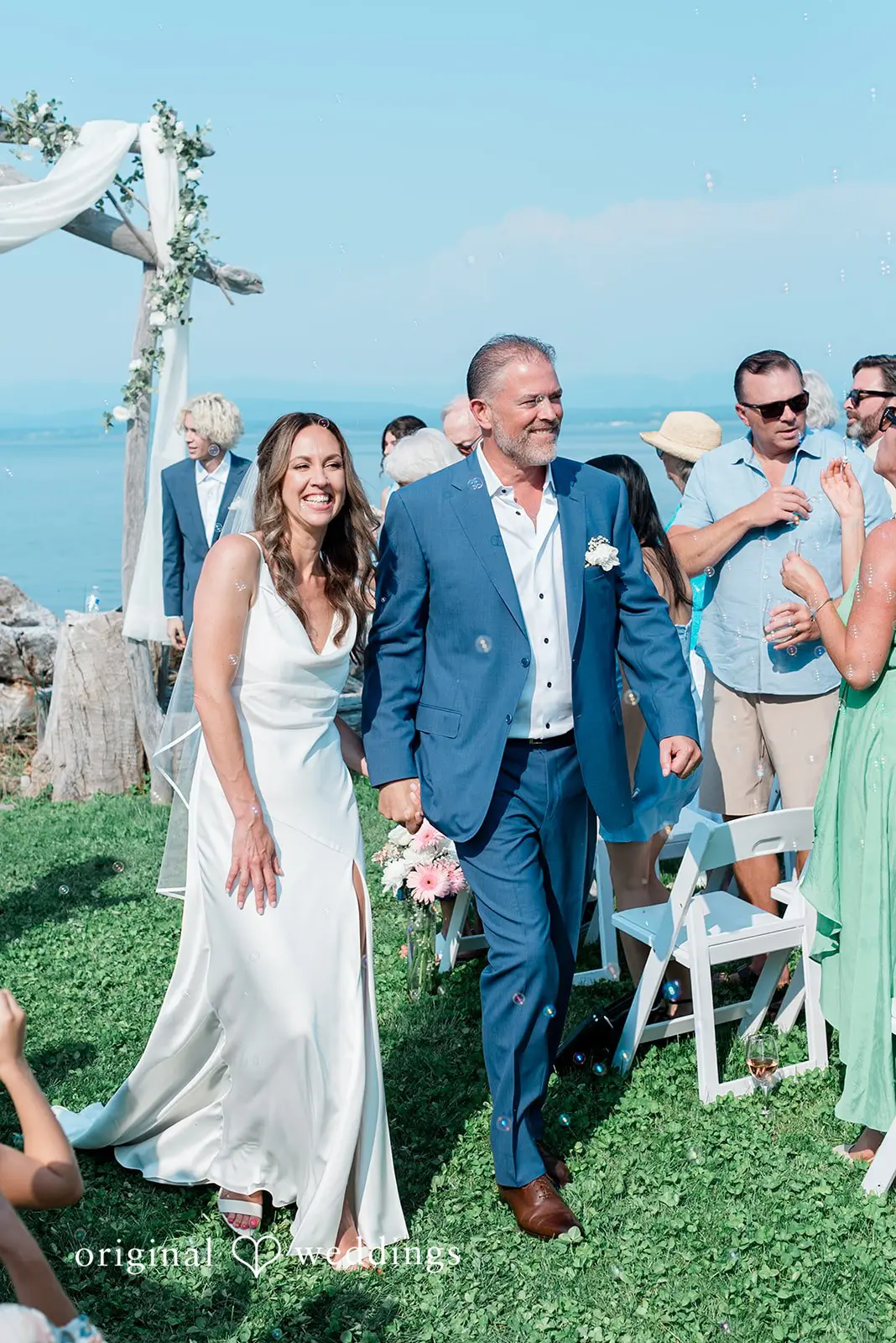 Therese + David Washington Beach Wedding // Therese & David -