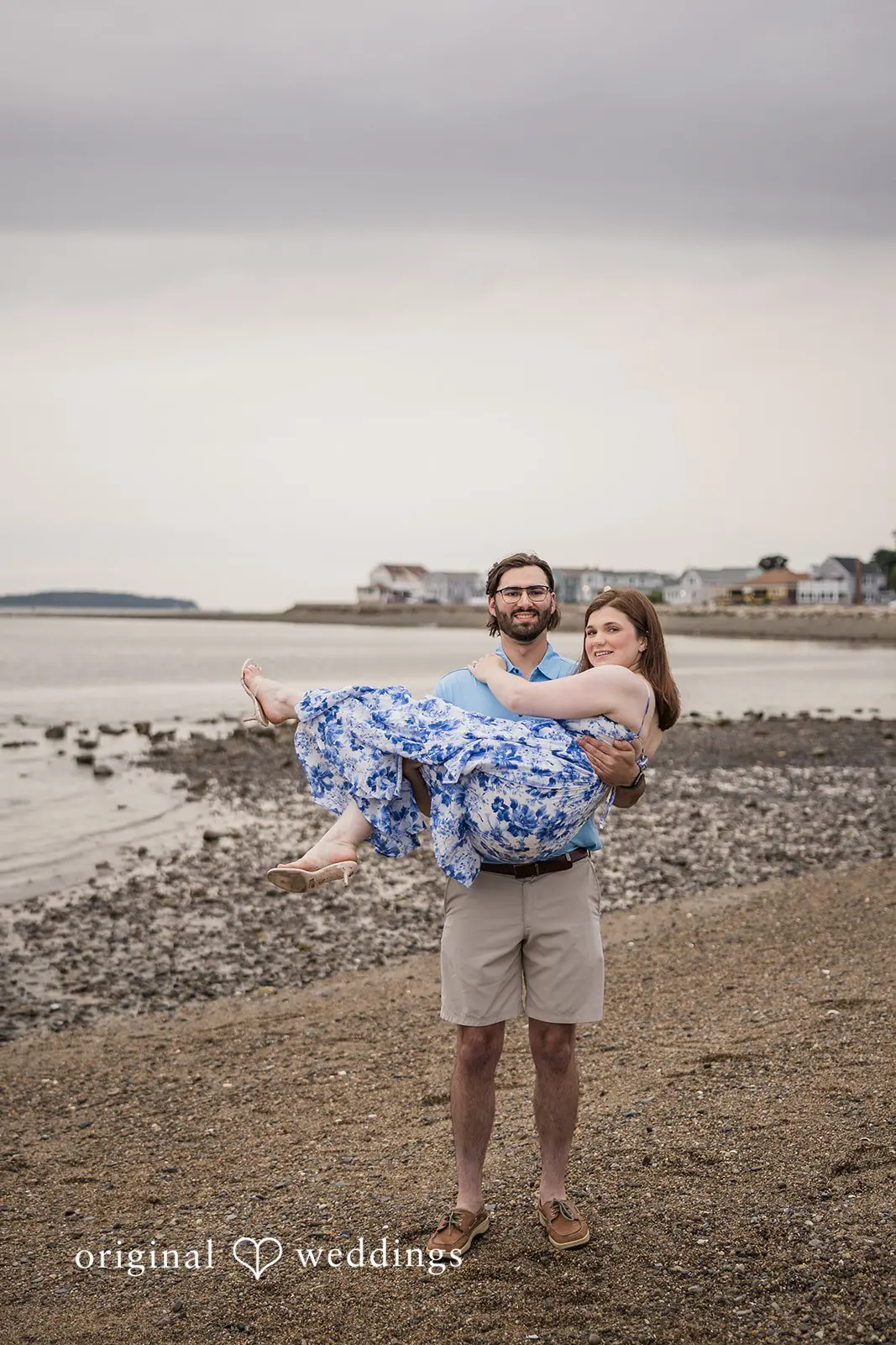 Wessagussett Beach Engagement // Michael & Natalie -