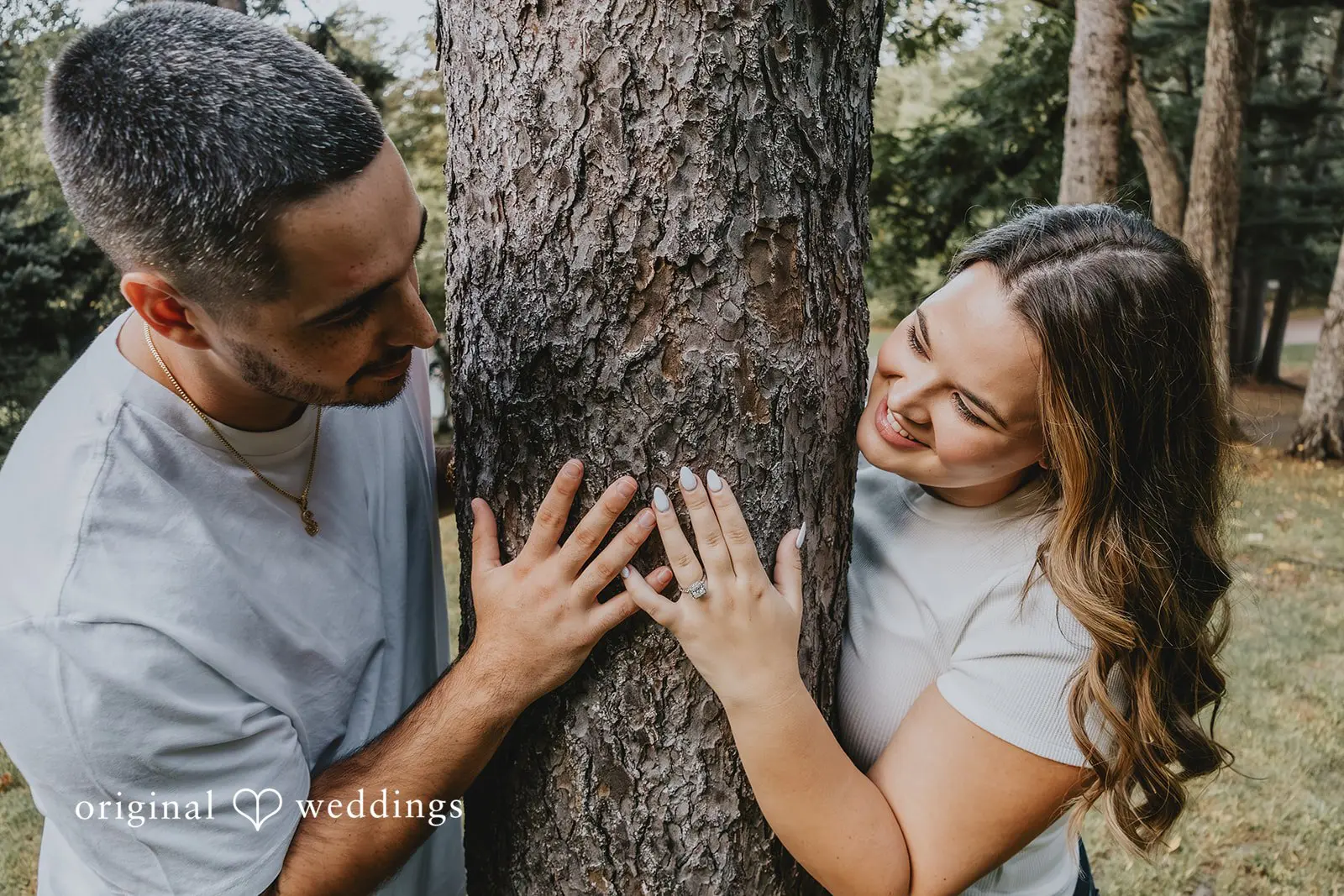 Sarah + Christopher Wickham Park Engagement // Sarah & Christopher -