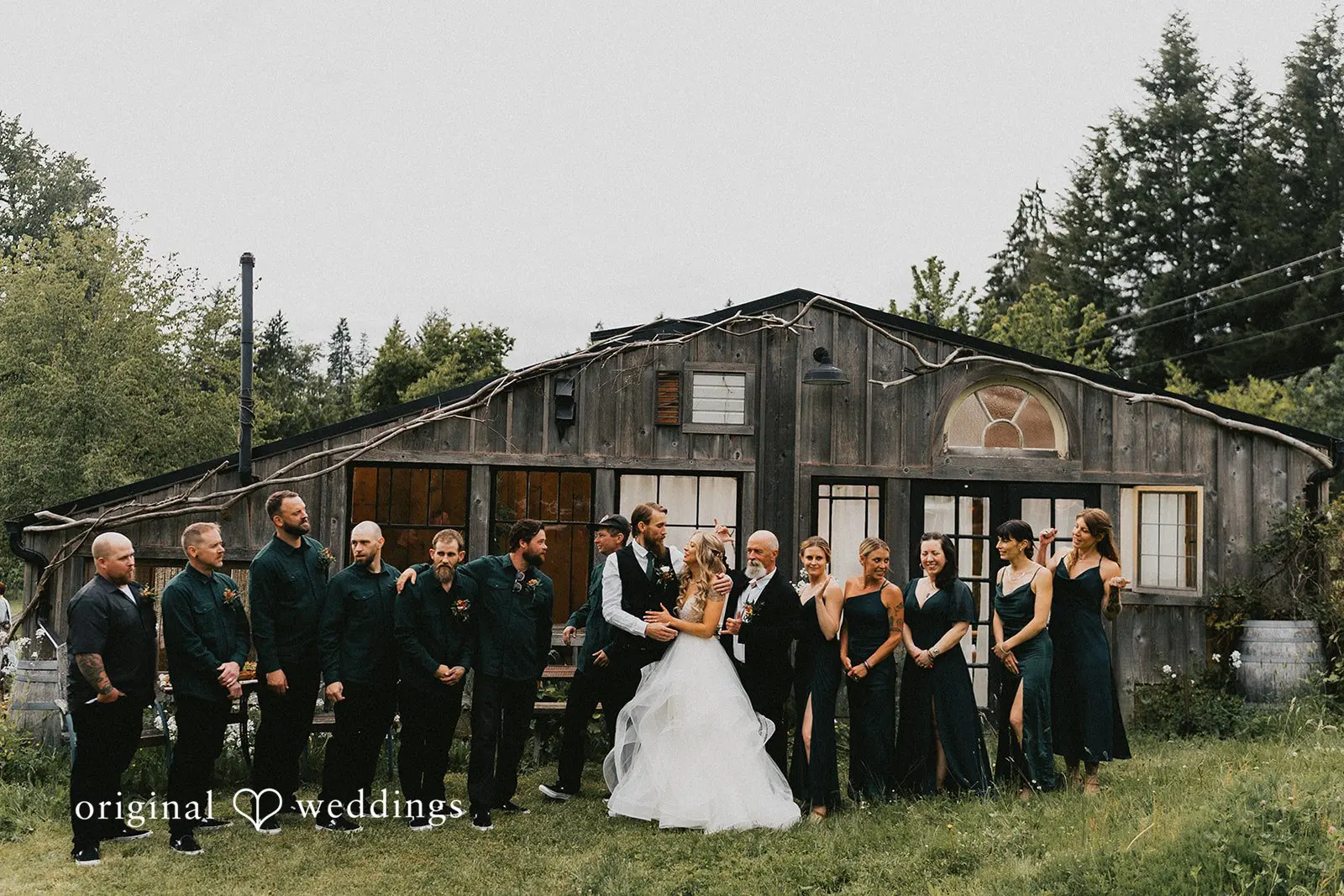Jena + Brick Wildshoot Forest and Farm Wedding // Jena & Brick -