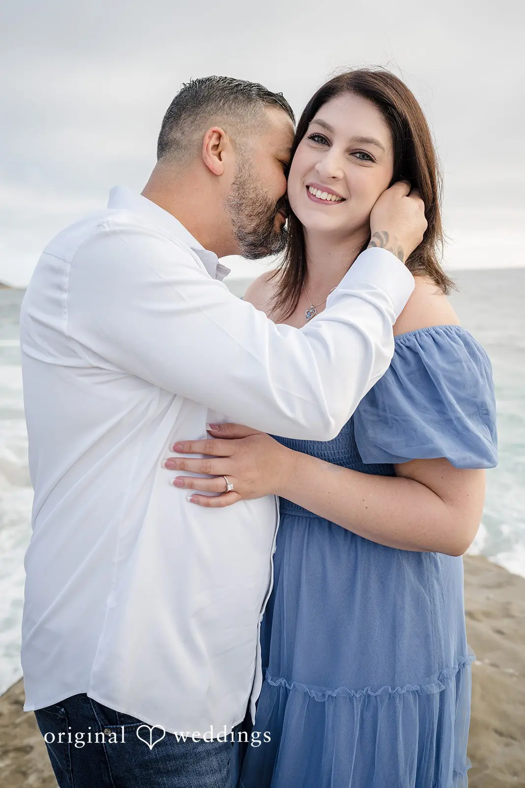 Peter + Aimee Windansea Beach Engagement // Aimee & Peter -