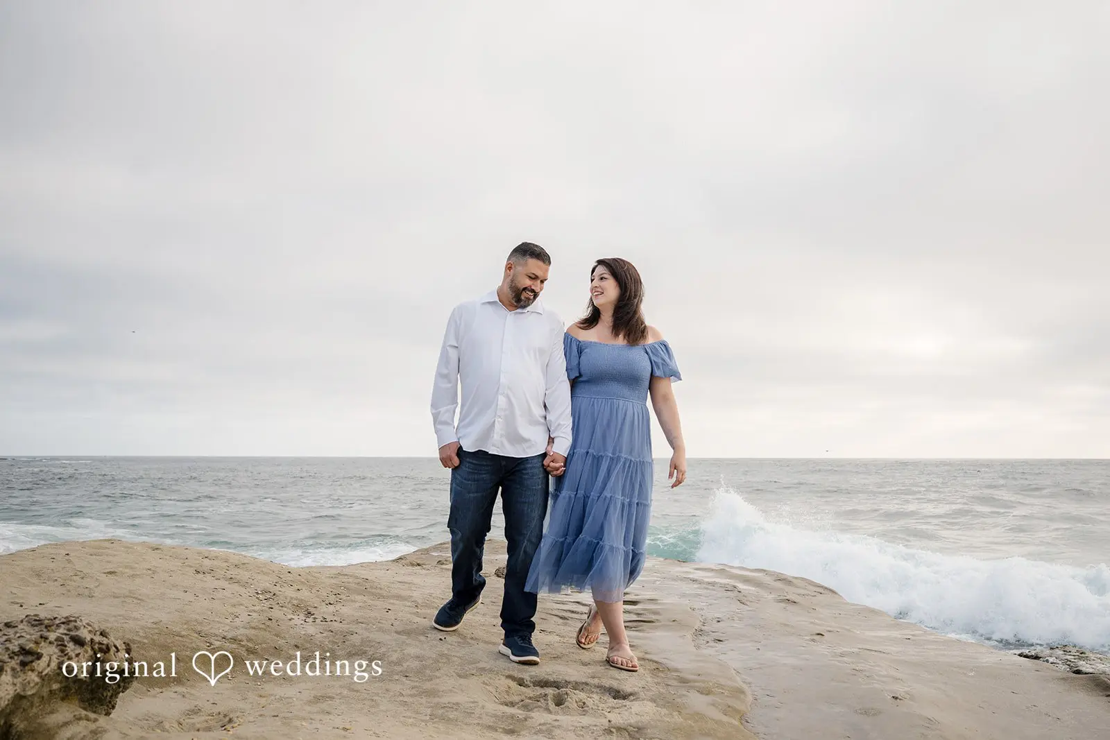 Peter + Aimee Windansea Beach Engagement // Aimee & Peter -