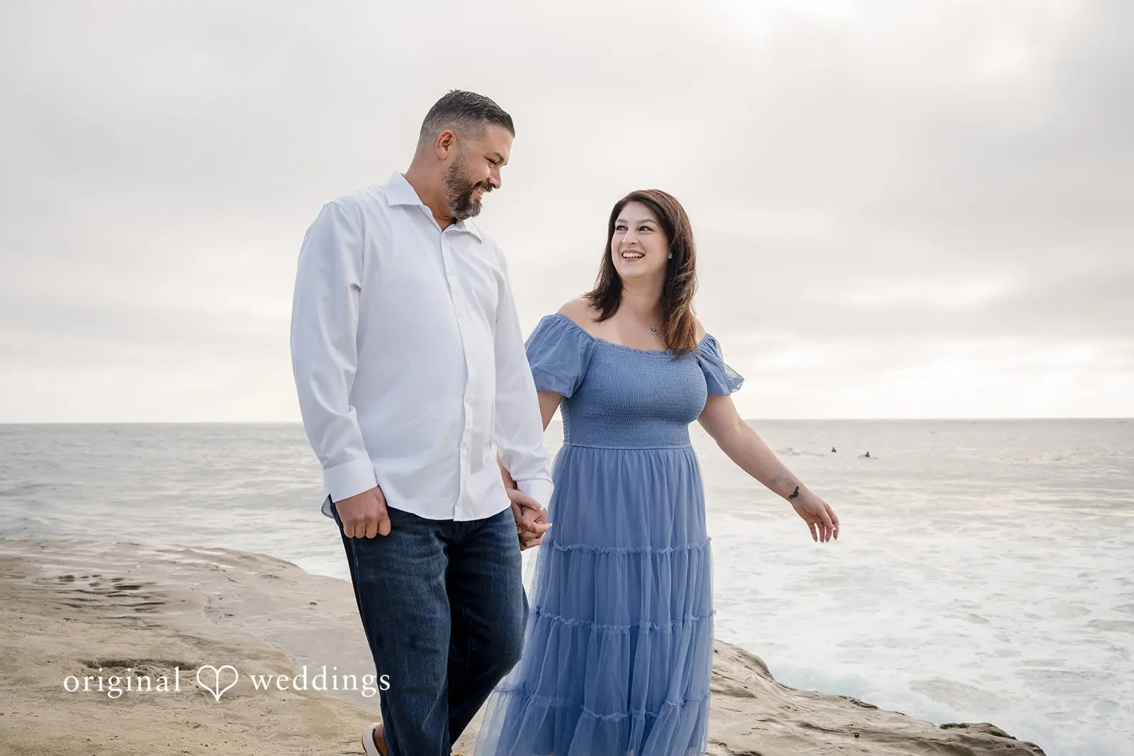 Peter + Aimee Windansea Beach Engagement // Aimee & Peter -