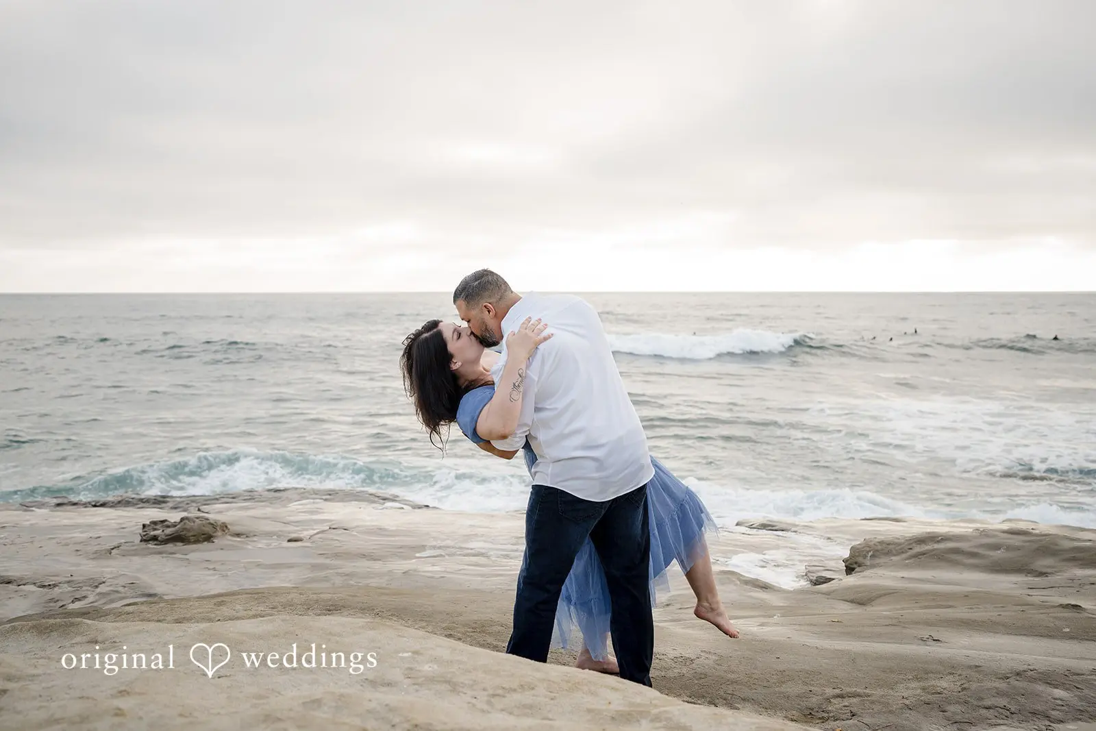 Peter + Aimee Windansea Beach Engagement // Aimee & Peter -