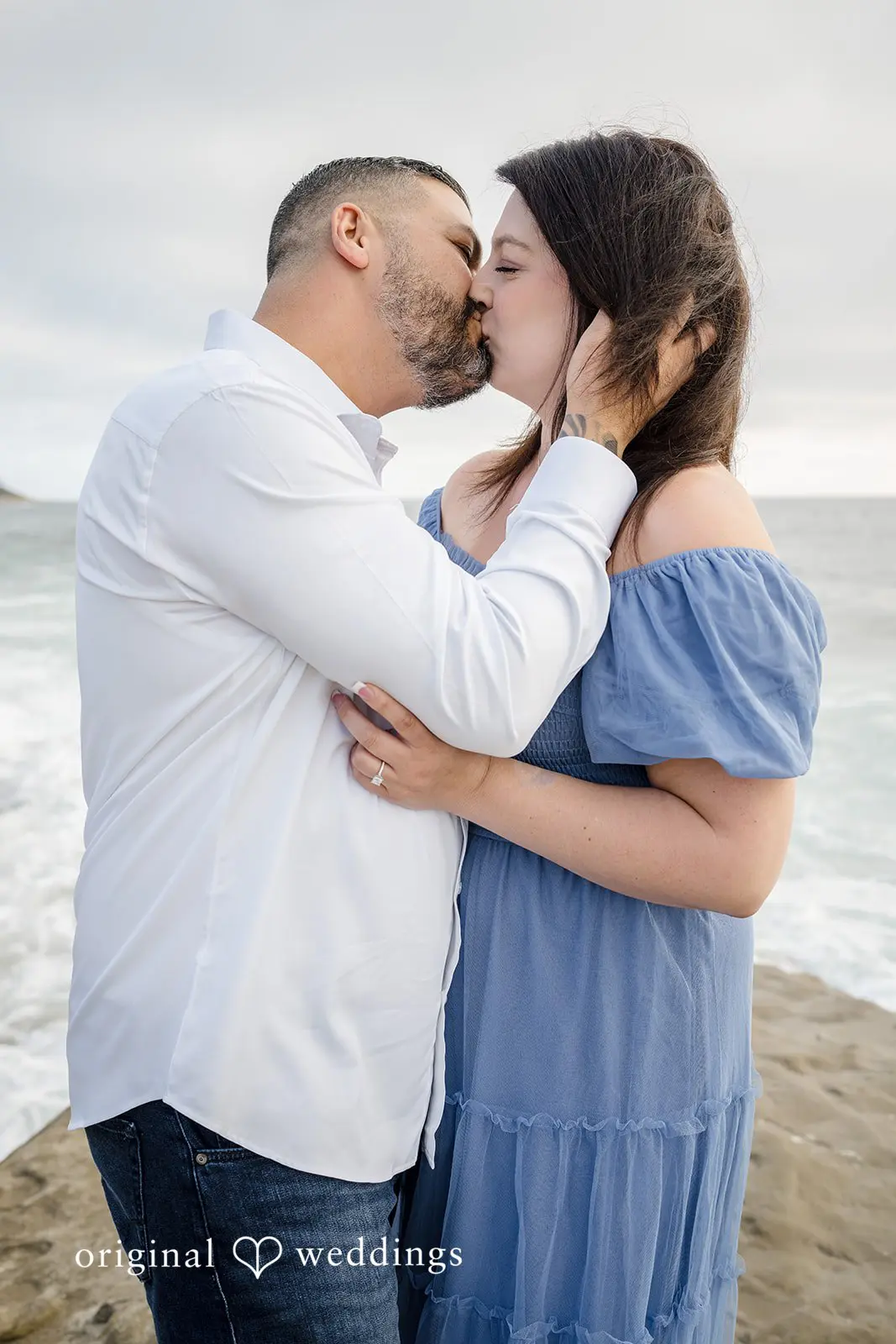 Peter + Aimee Windansea Beach Engagement // Aimee & Peter -