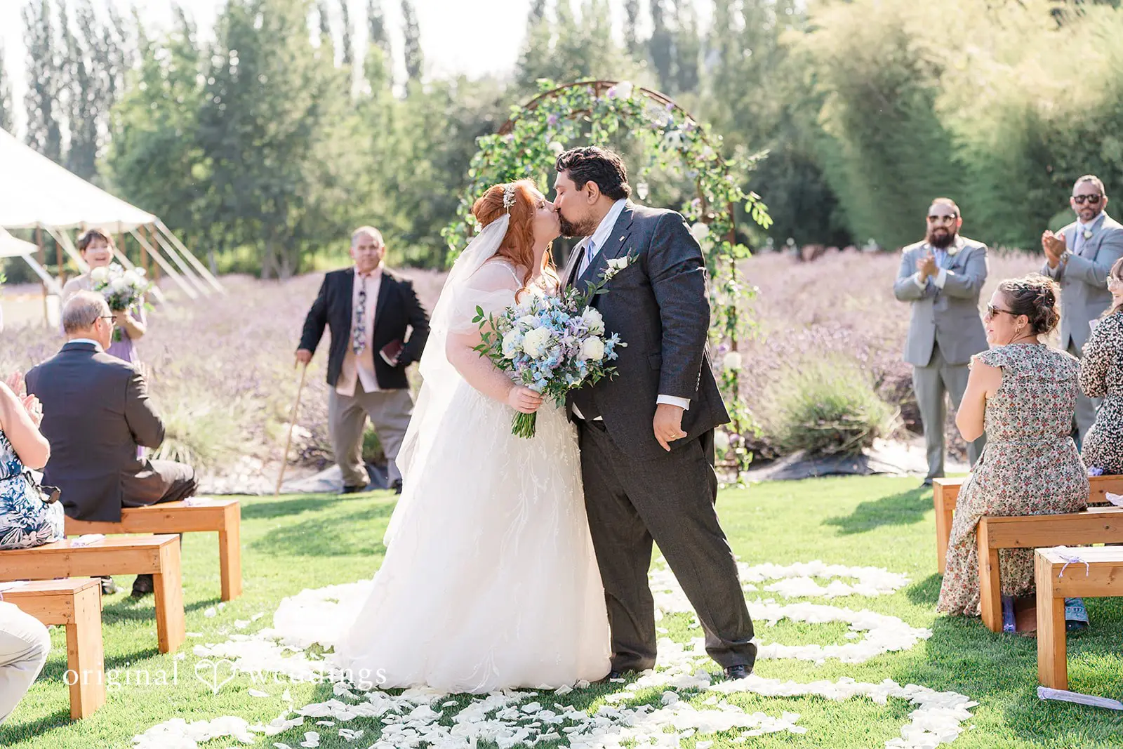 Brianna + Wylie Woodinville Lavender Farm Wedding // Brianna & Wylie -