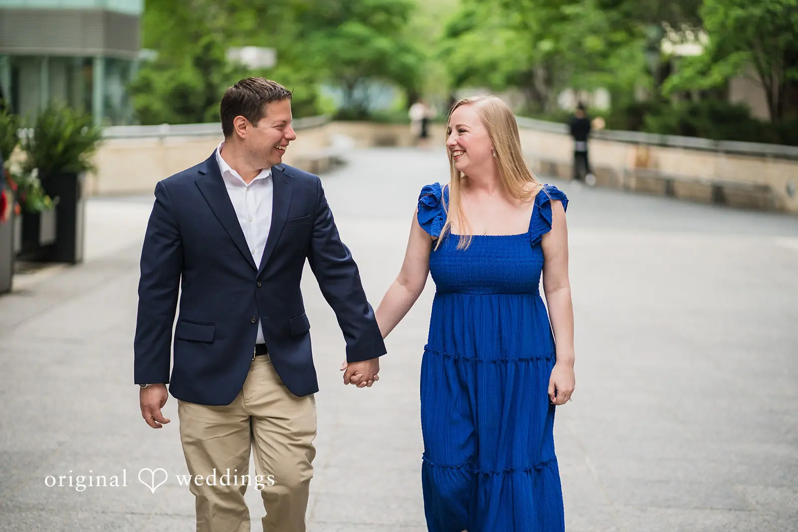 Wrigley Building Engagement // Raymond & Katherine -