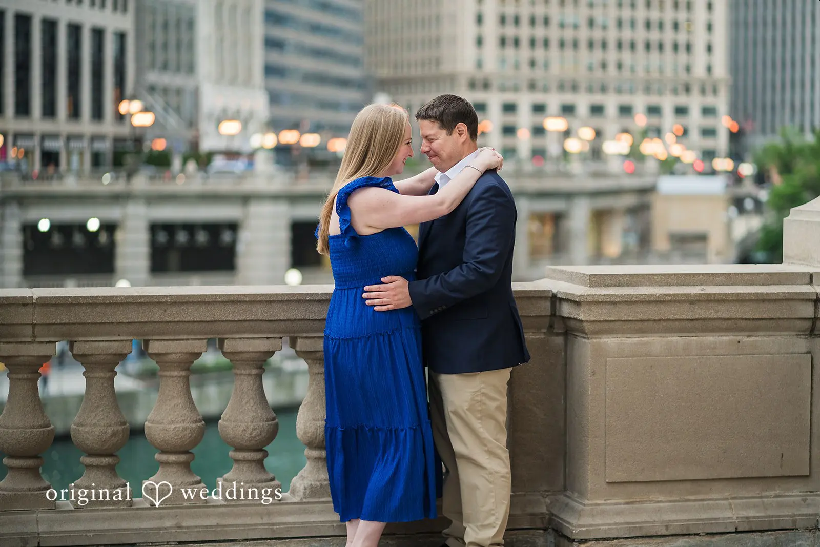Wrigley Building Engagement // Raymond & Katherine -