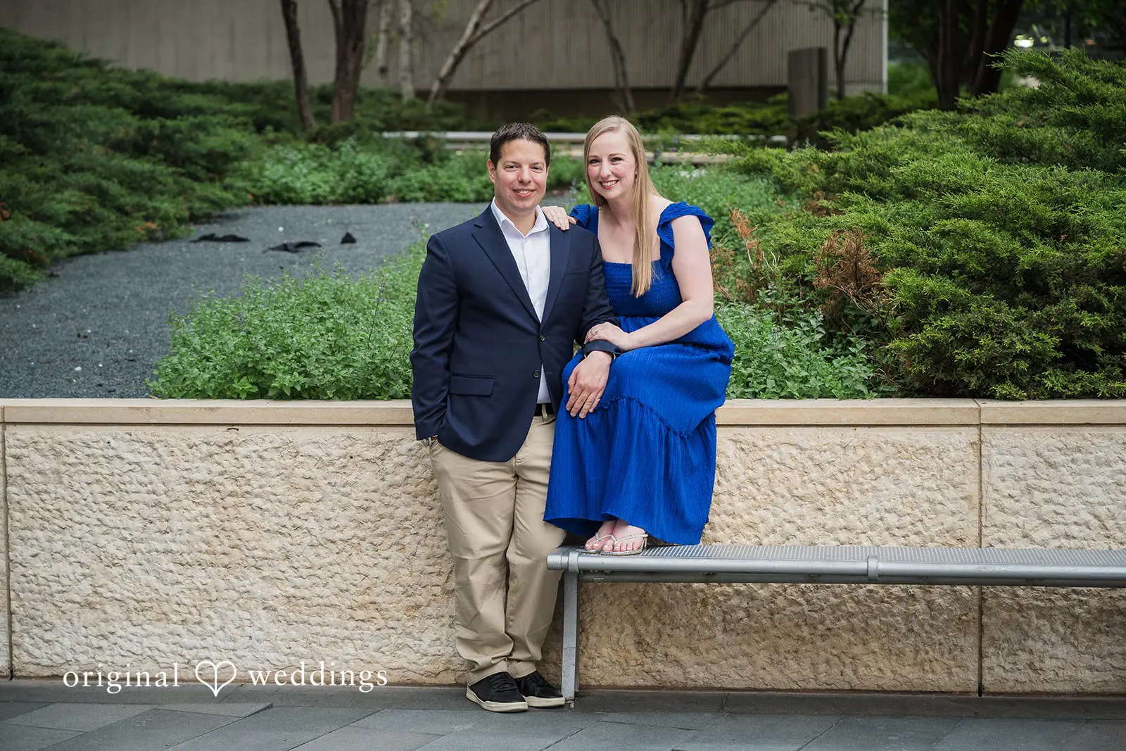 Wrigley Building Engagement // Raymond & Katherine -