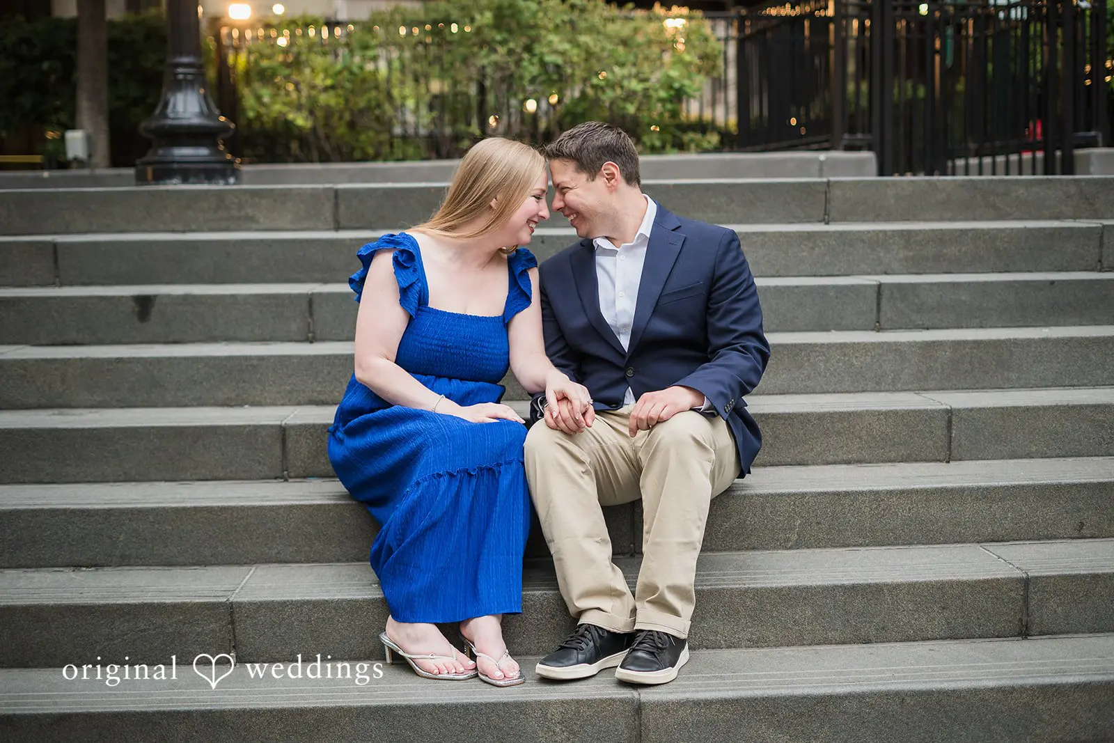 Wrigley Building Engagement // Raymond & Katherine -