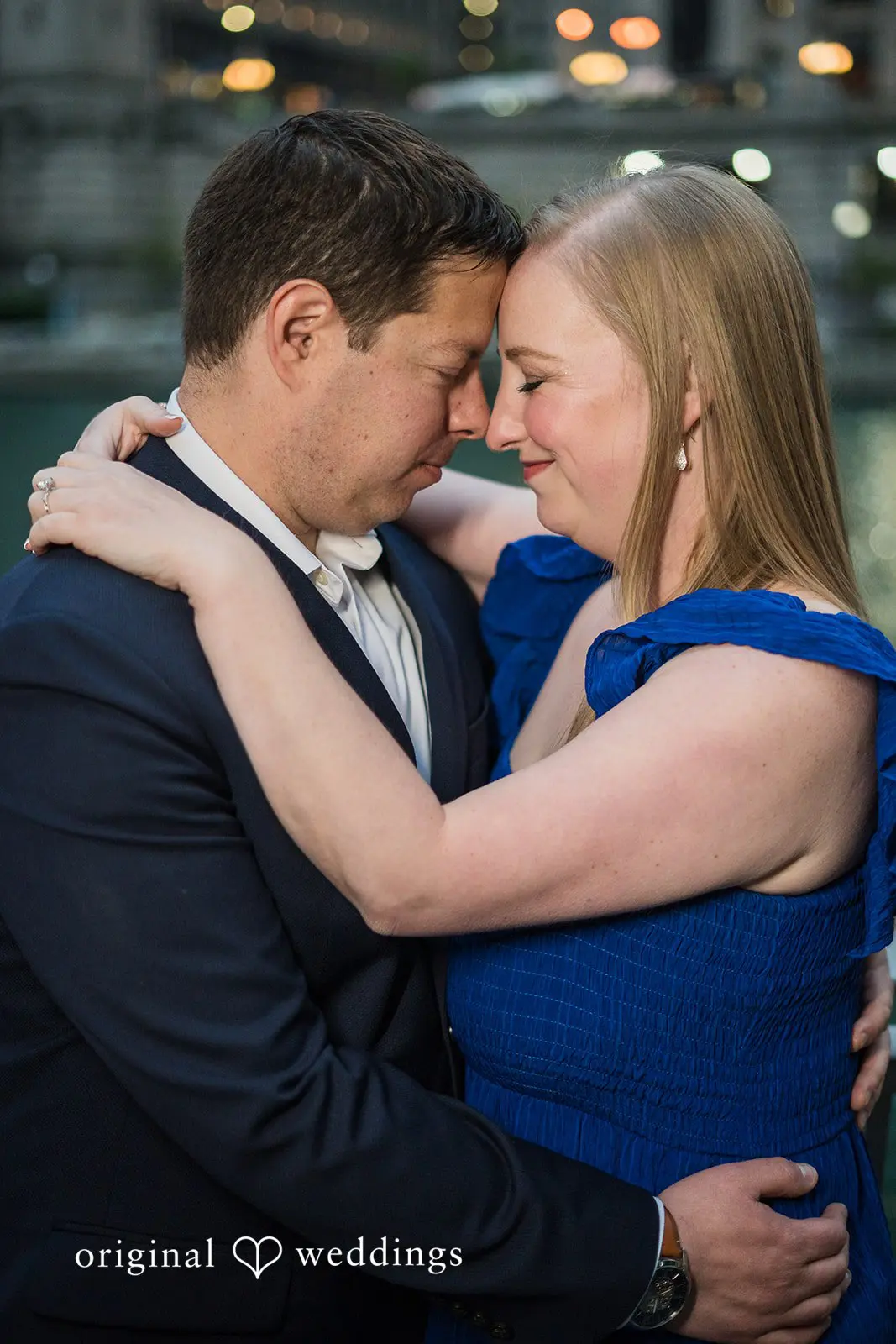 Wrigley Building Engagement // Raymond & Katherine -