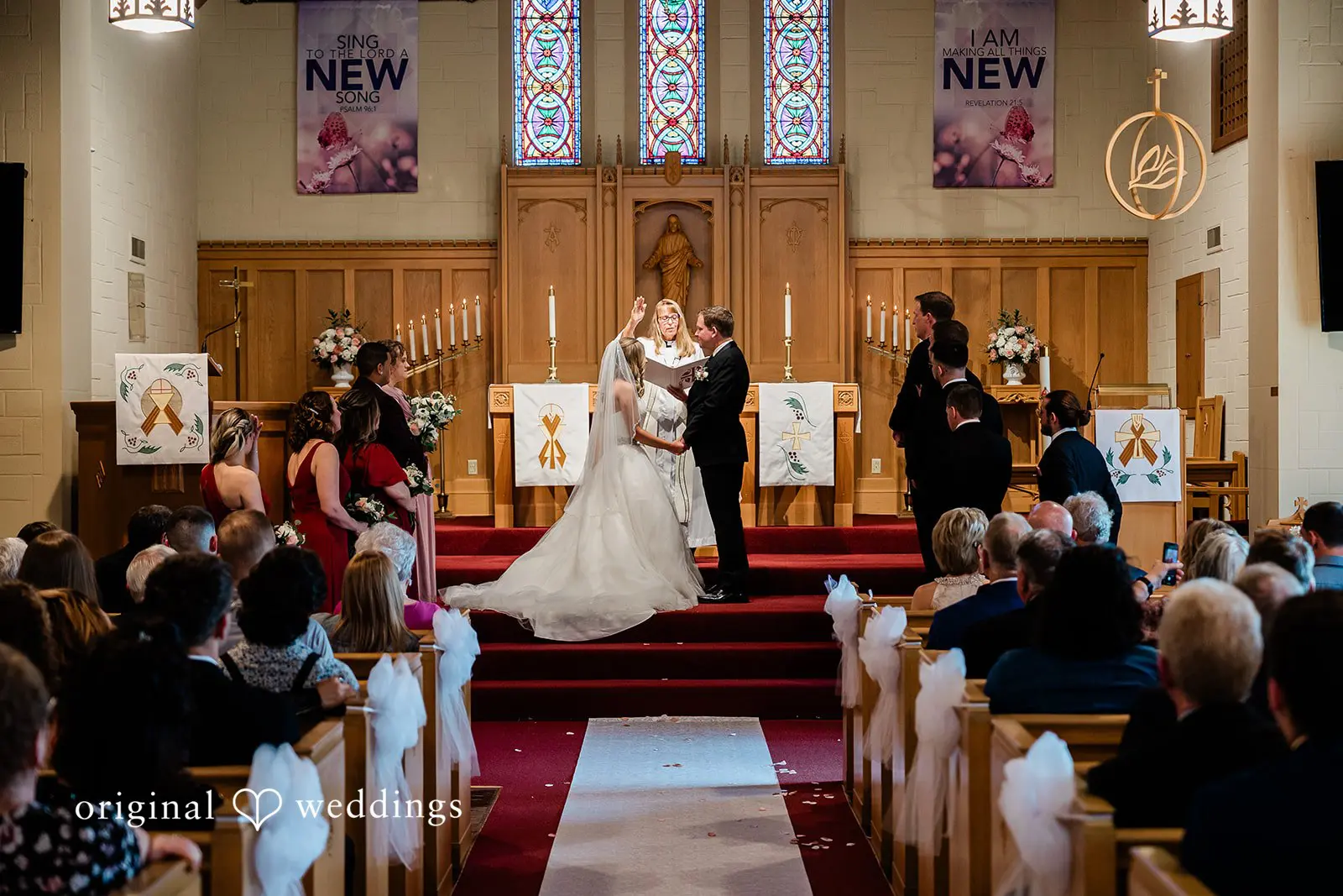 Zion Lutheran Church Wedding // Riley & Paige -