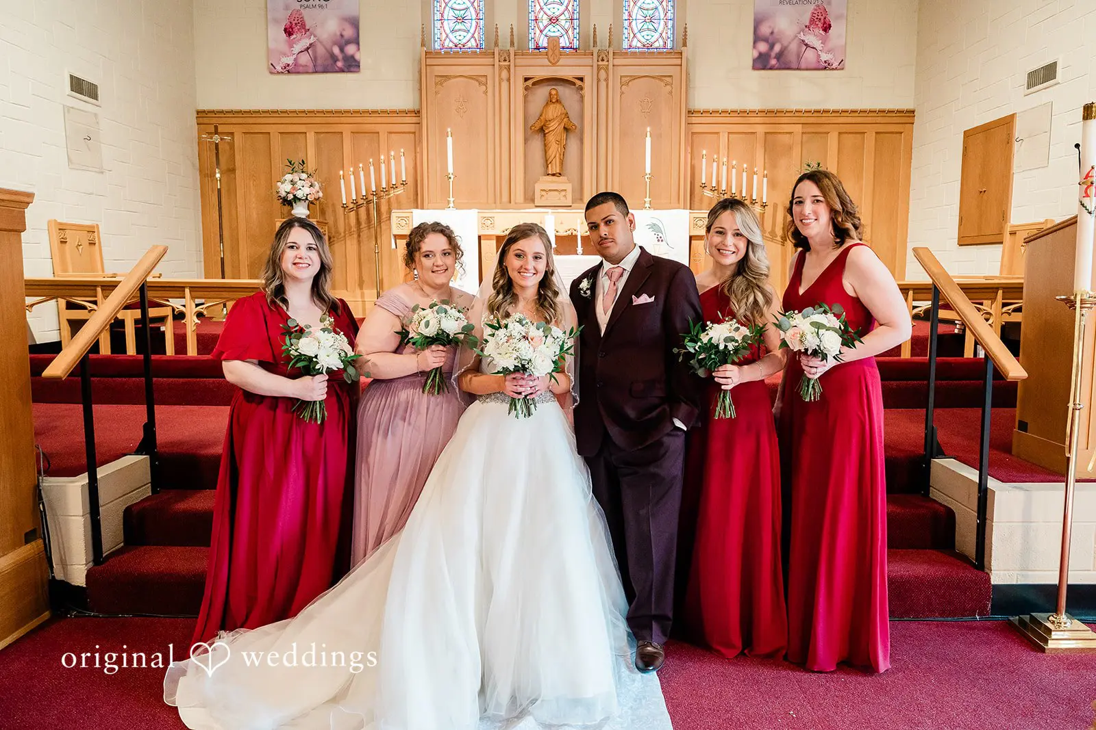 Zion Lutheran Church Wedding // Riley & Paige -
