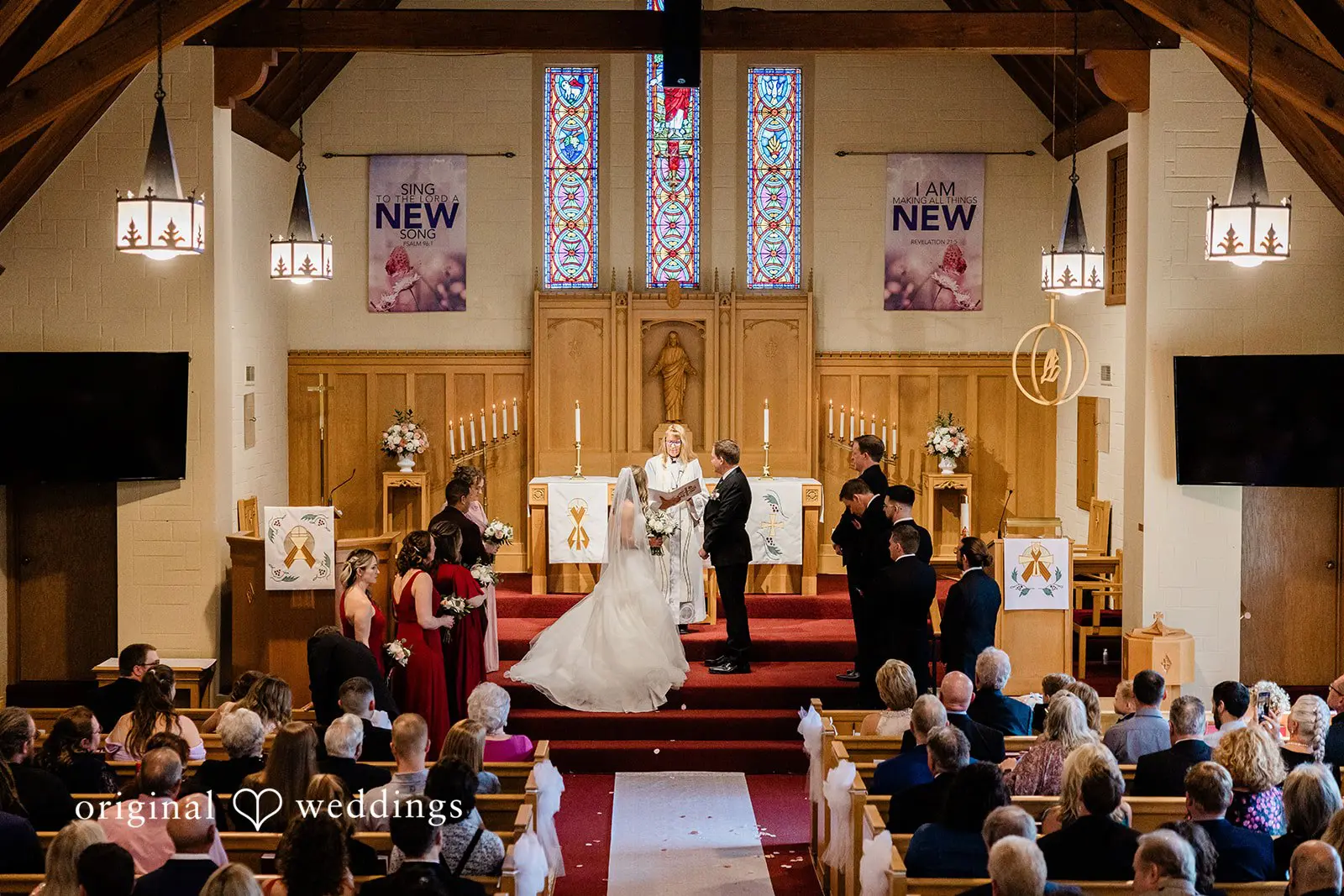 Zion Lutheran Church Wedding // Riley & Paige -