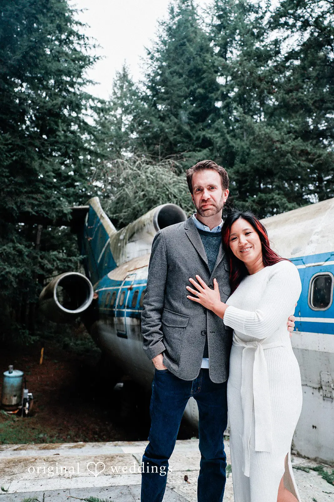 Vy + Aaron Airplane Home Portland Engagement // Vy & Aaron -