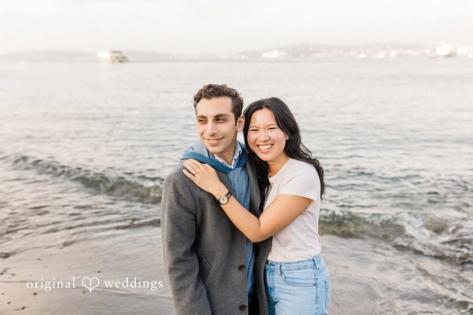Marisa + Babak Alki Beach Engagement // Marisa & Babak -