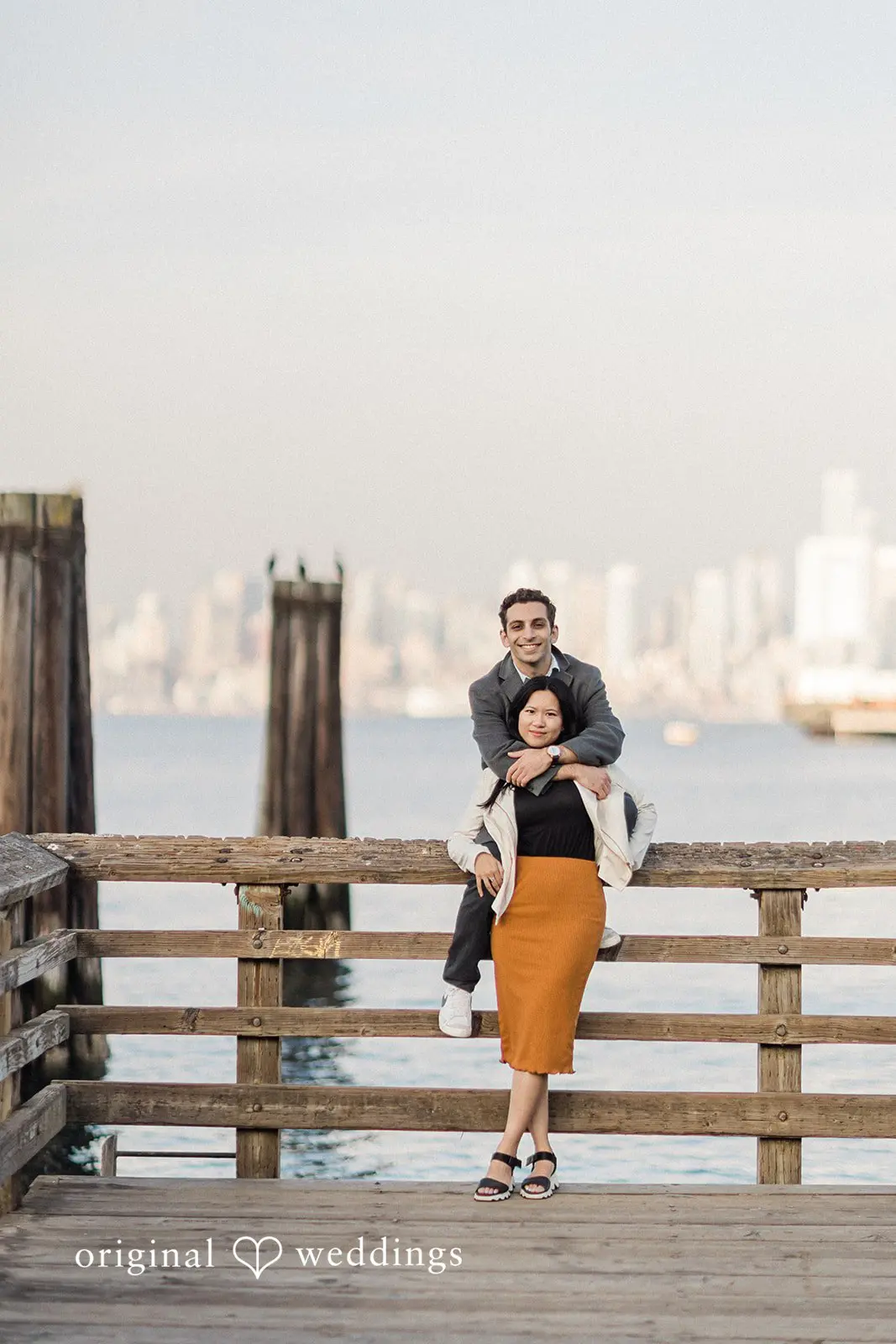 Marisa + Babak Alki Beach Engagement // Marisa & Babak -