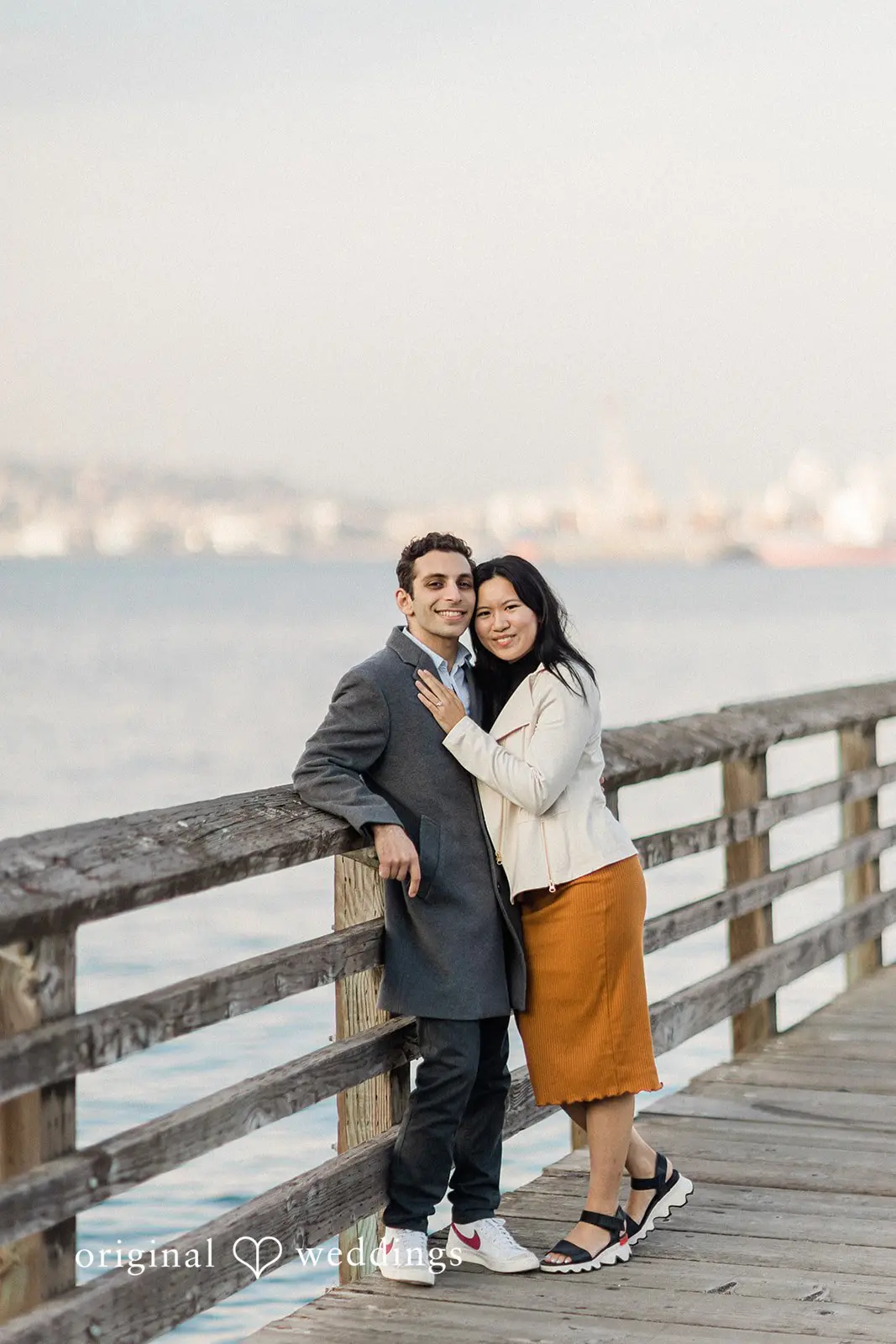 Marisa + Babak Alki Beach Engagement // Marisa & Babak -