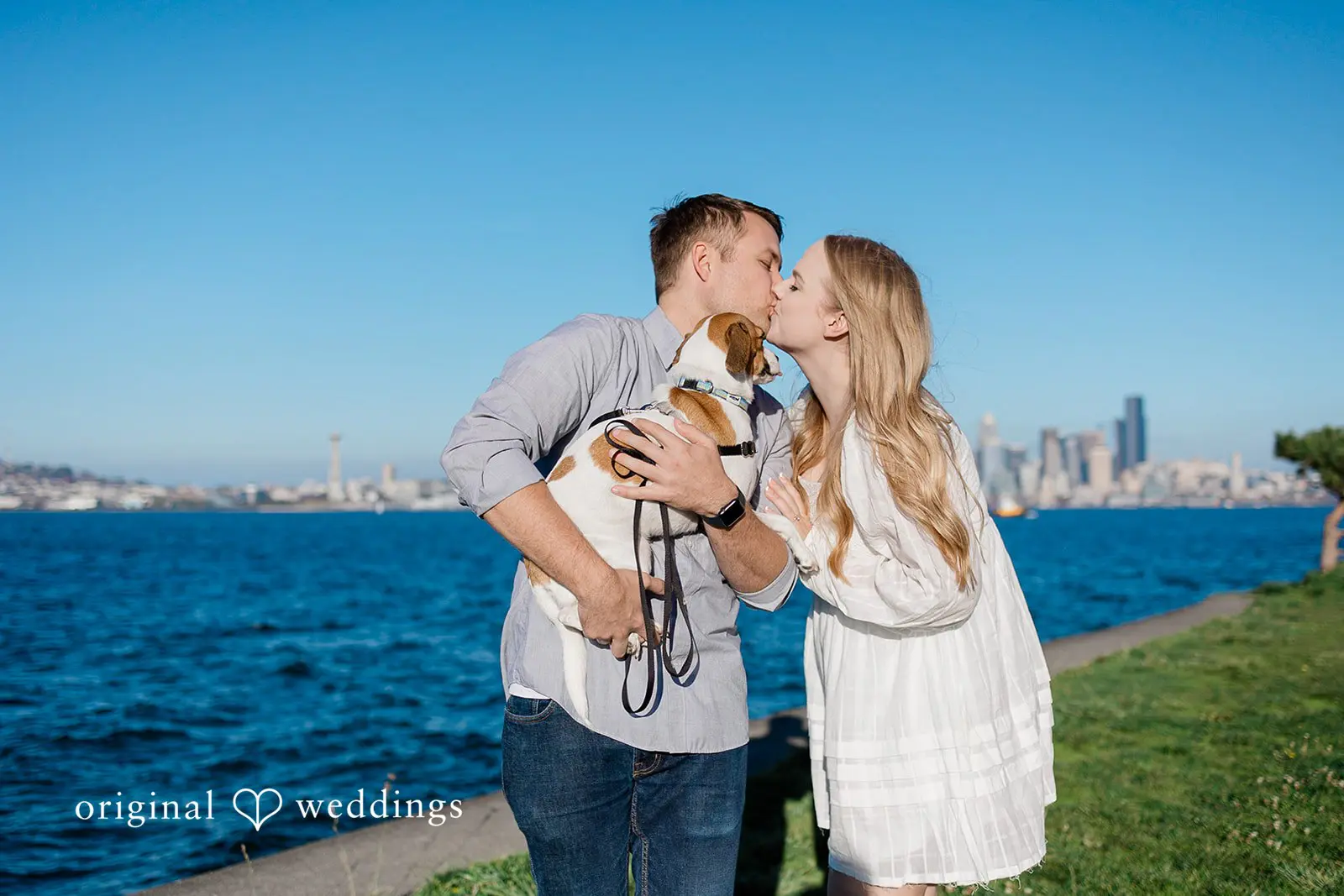 Tracey + Zachary Alki Beach Pier Engagement // Tracey & Zachary -