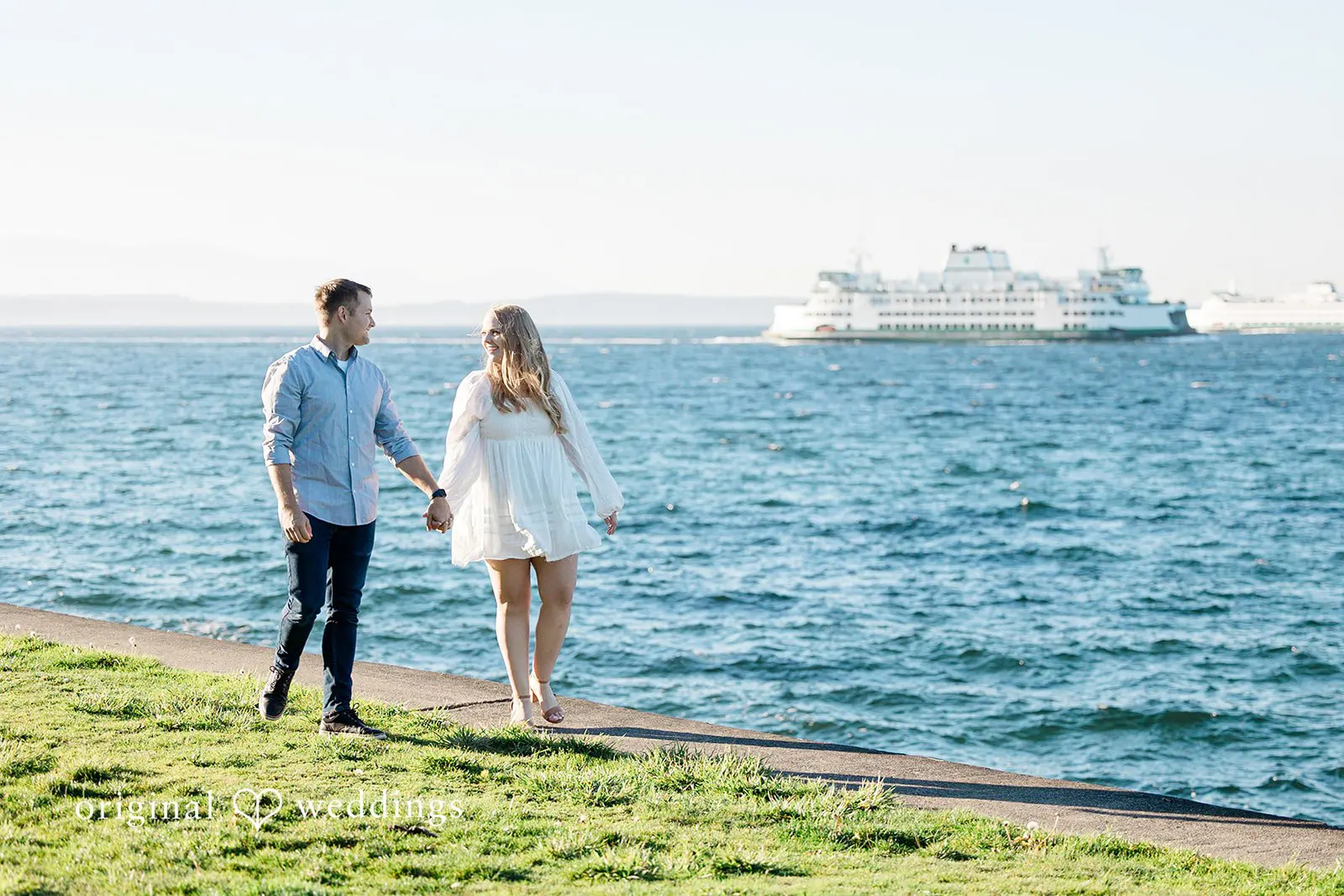Tracey + Zachary Alki Beach Pier Engagement // Tracey & Zachary -