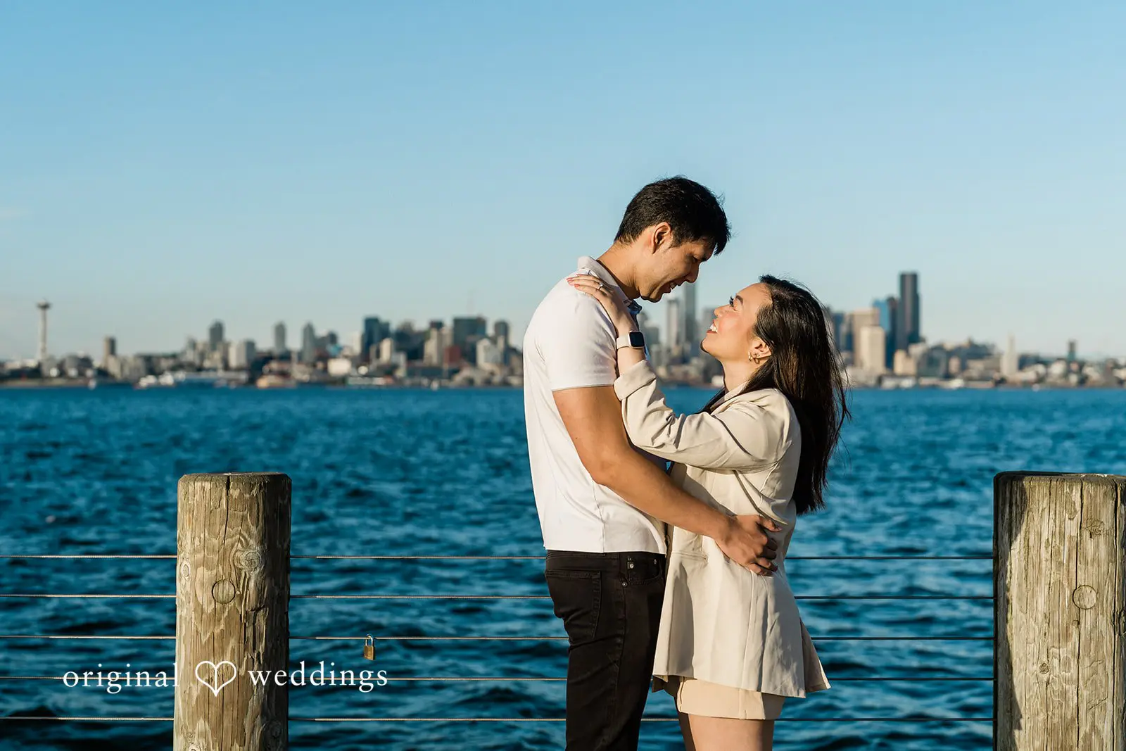 Whiting & Reanna Alki Beach Engagement // Whiting & Reanna -