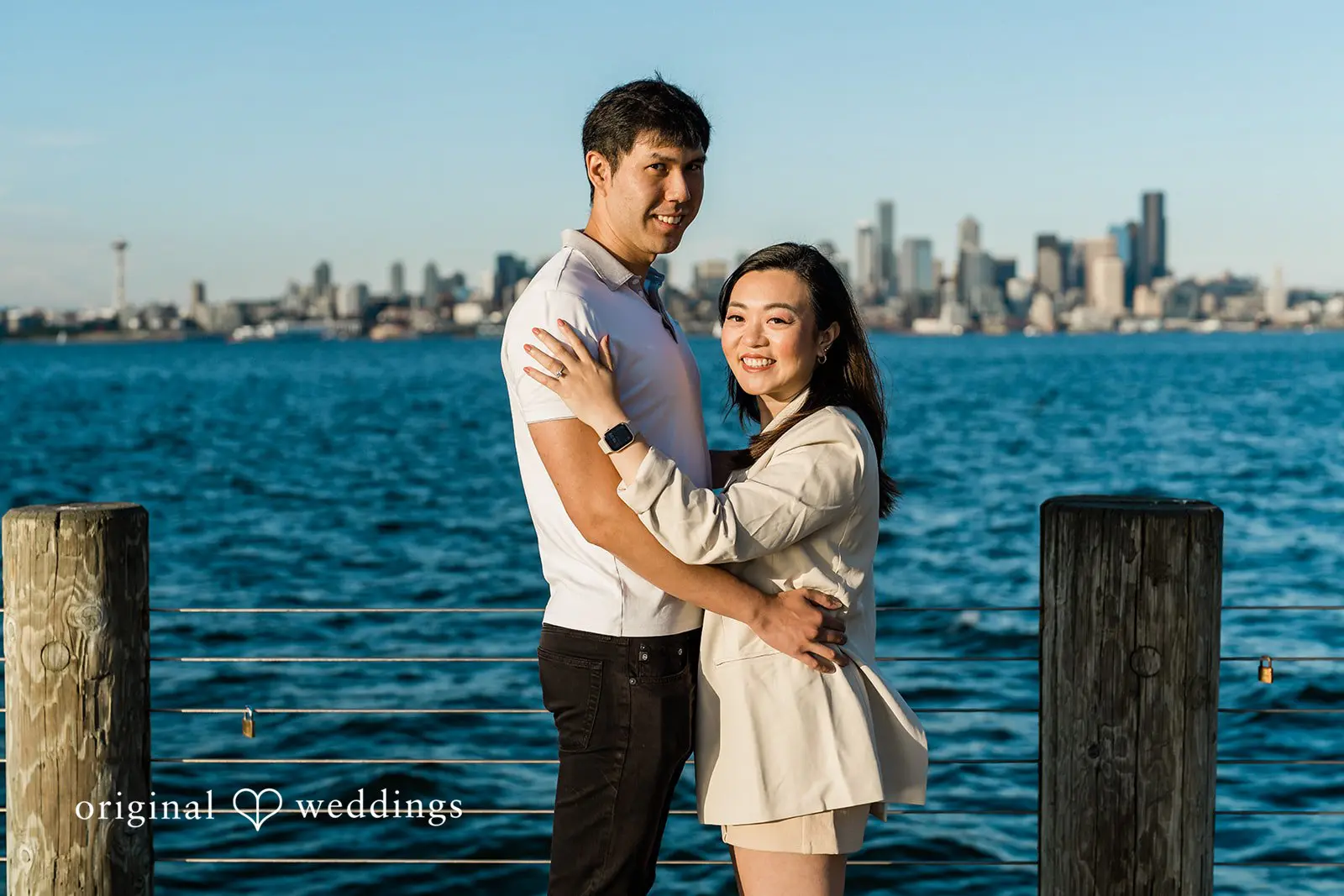 Whiting & Reanna Alki Beach Engagement // Whiting & Reanna -